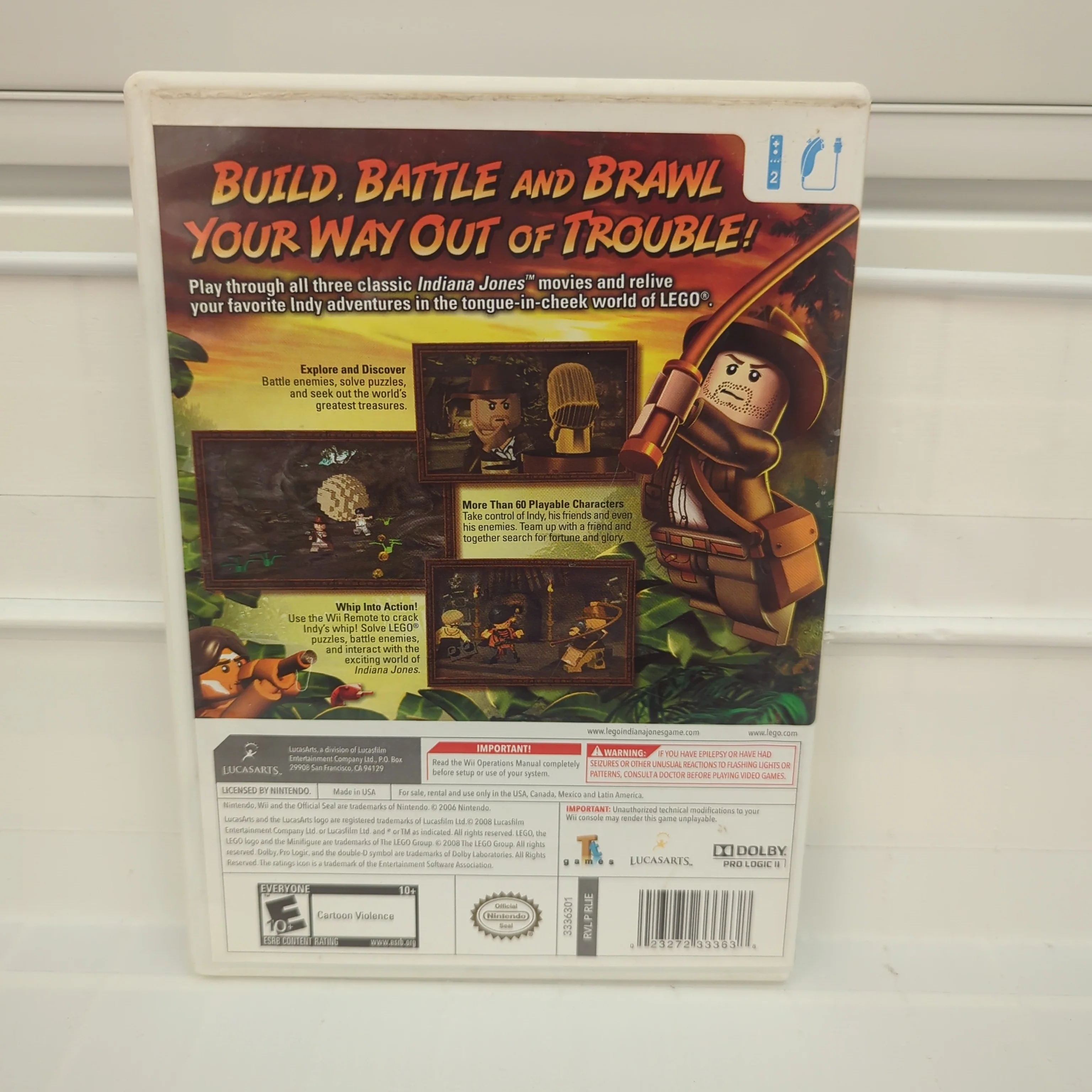 LEGO Indiana Jones The Original Adventures - Wii - Image 2