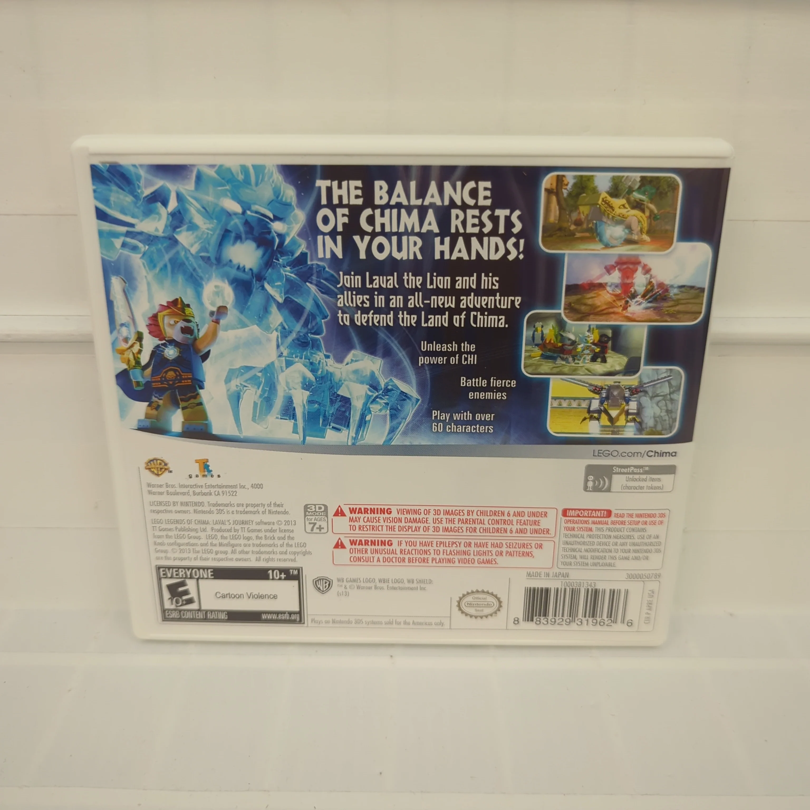 LEGO Legends of Chima: Laval's Journey - Nintendo 3DS - Image 2