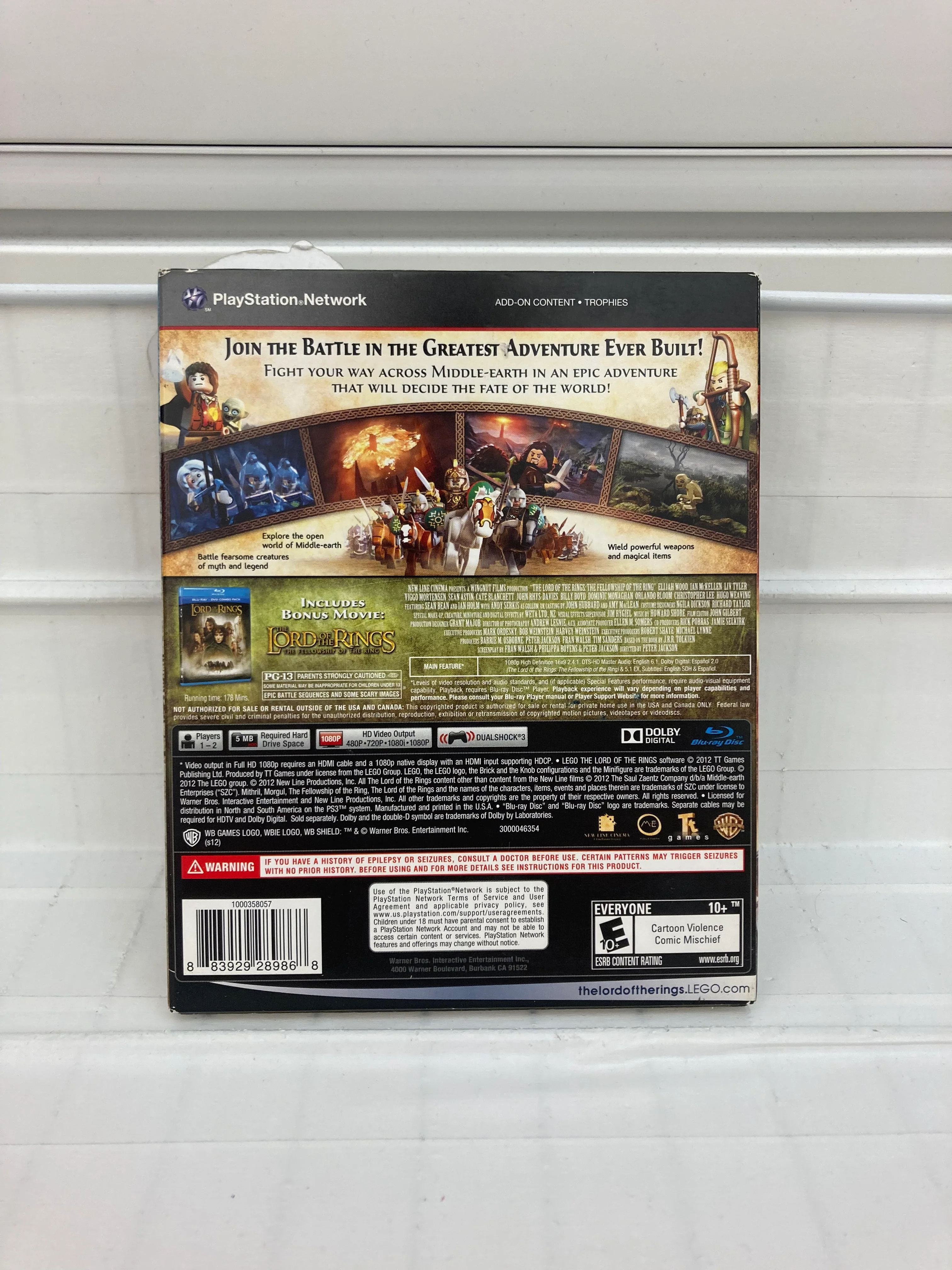 LEGO Lord of The Rings [Blu-Ray Bundle] - Playstation 3 - Image 3