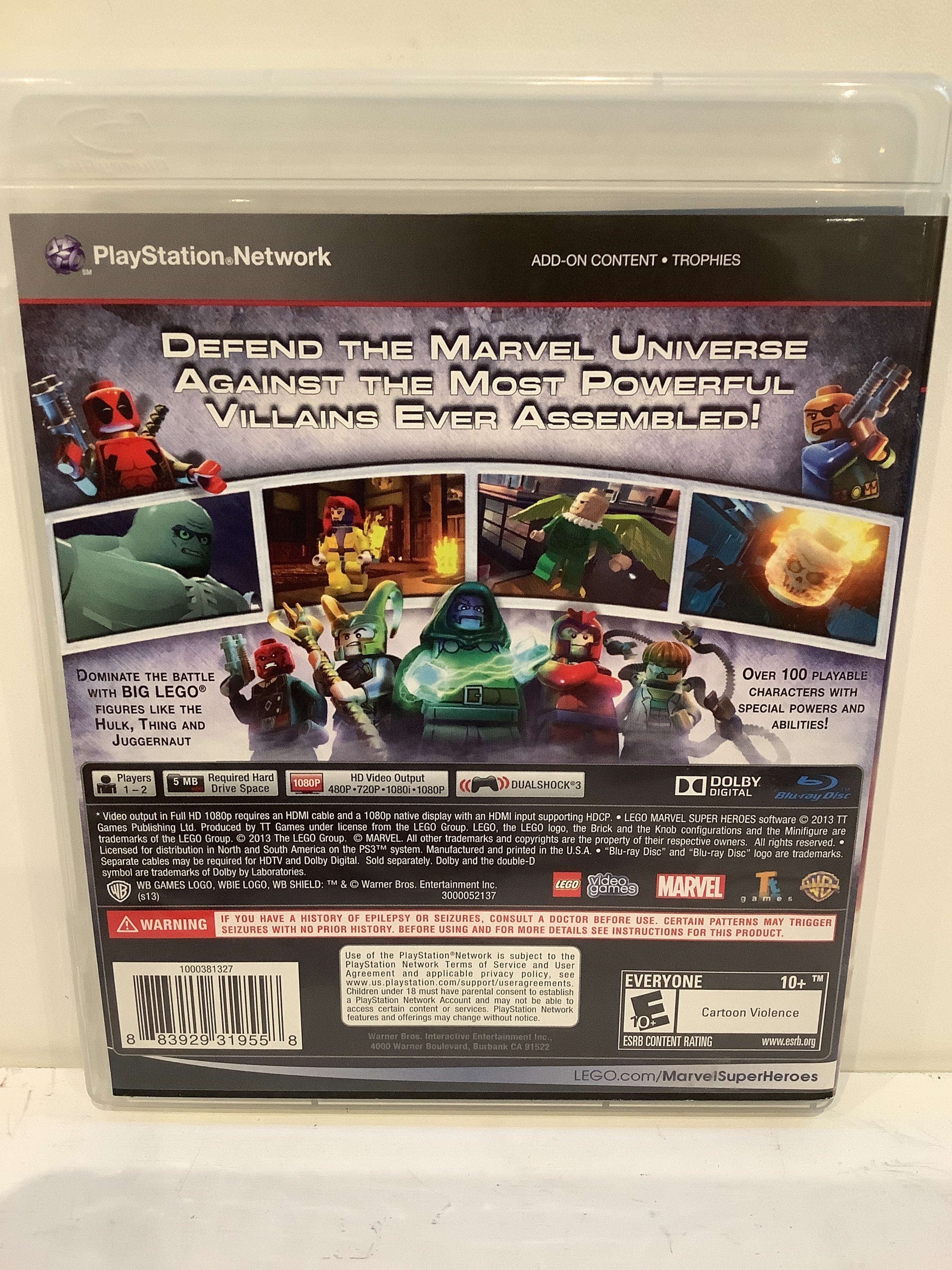 LEGO Marvel Super Heroes - Playstation 3 - Image 2