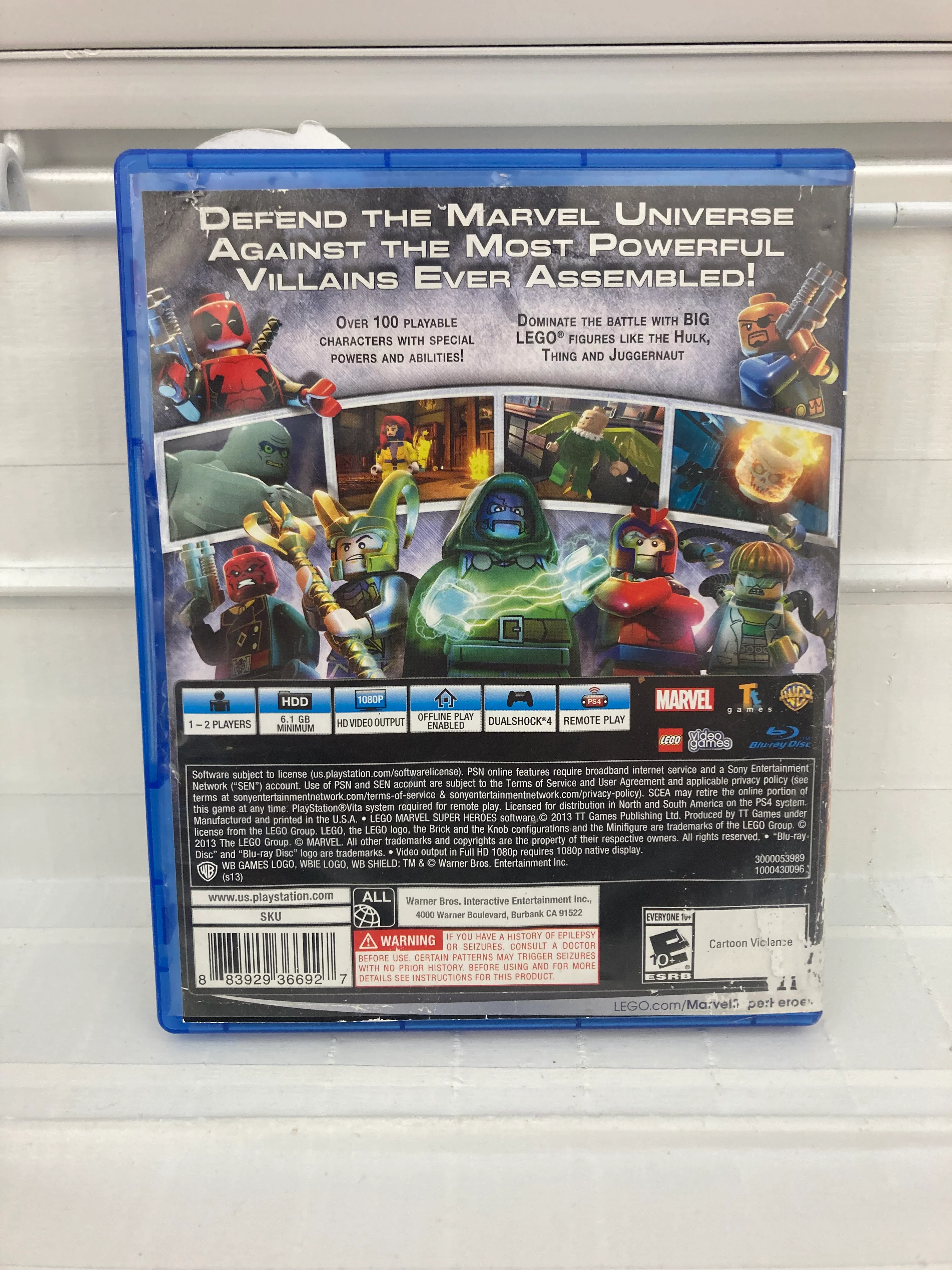 LEGO Marvel Super Heroes - Playstation 4 - Image 2