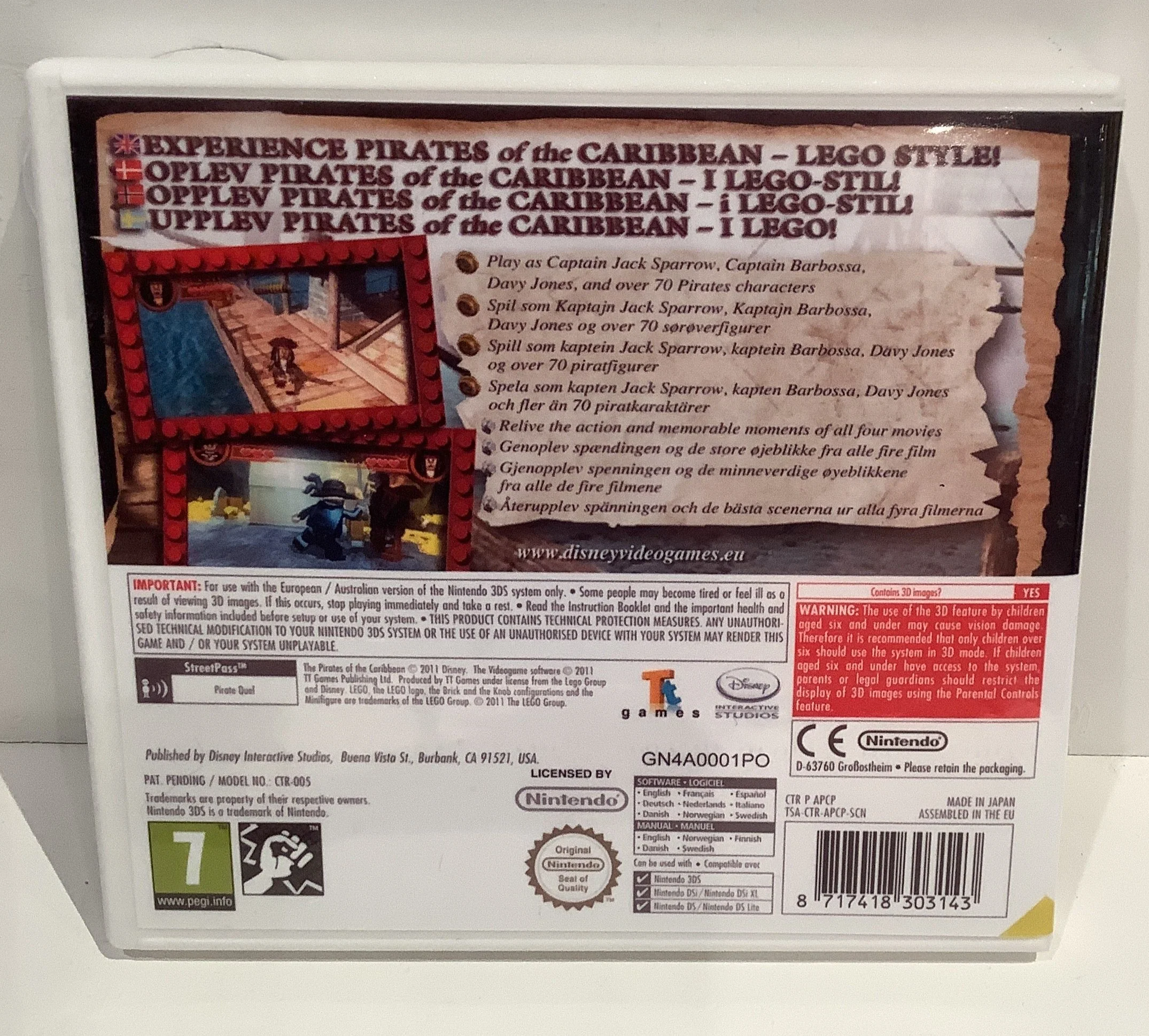 LEGO Pirates of the Caribbean: The Video Game - Nintendo DS - Image 2