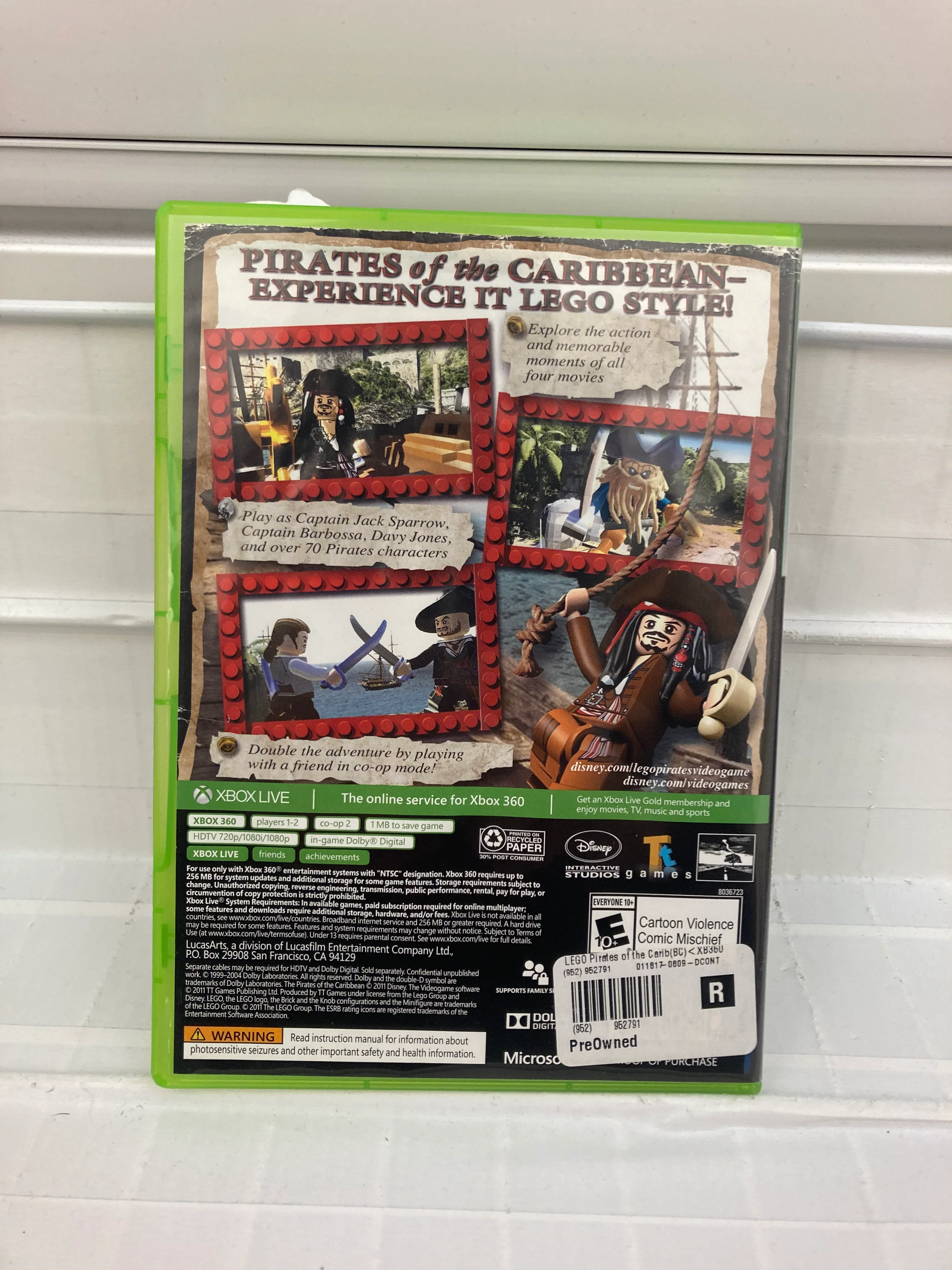 LEGO Pirates of the Caribbean: The Video Game [Platinum Hits] - Xbox 360 - Image 2