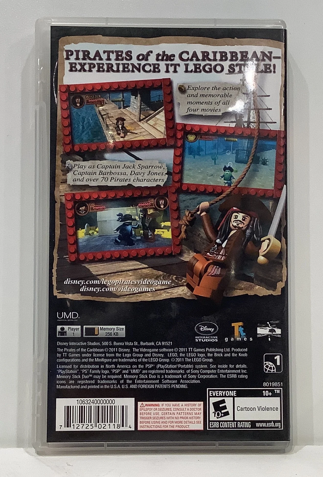 LEGO Pirates of the Caribbean: The Video Game - PSP - Image 2