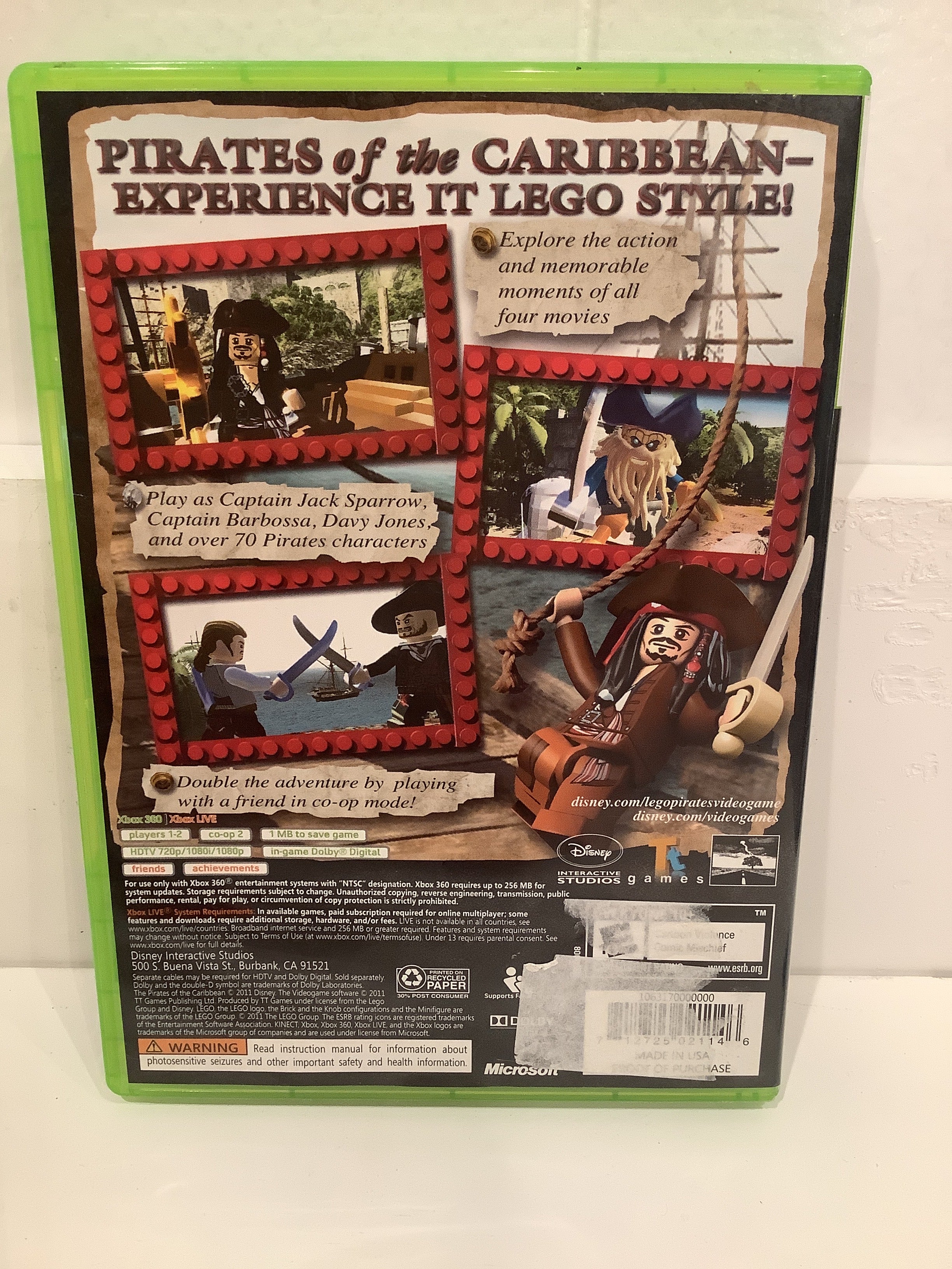 LEGO Pirates of the Caribbean: The Video Game - Xbox 360 - Image 2
