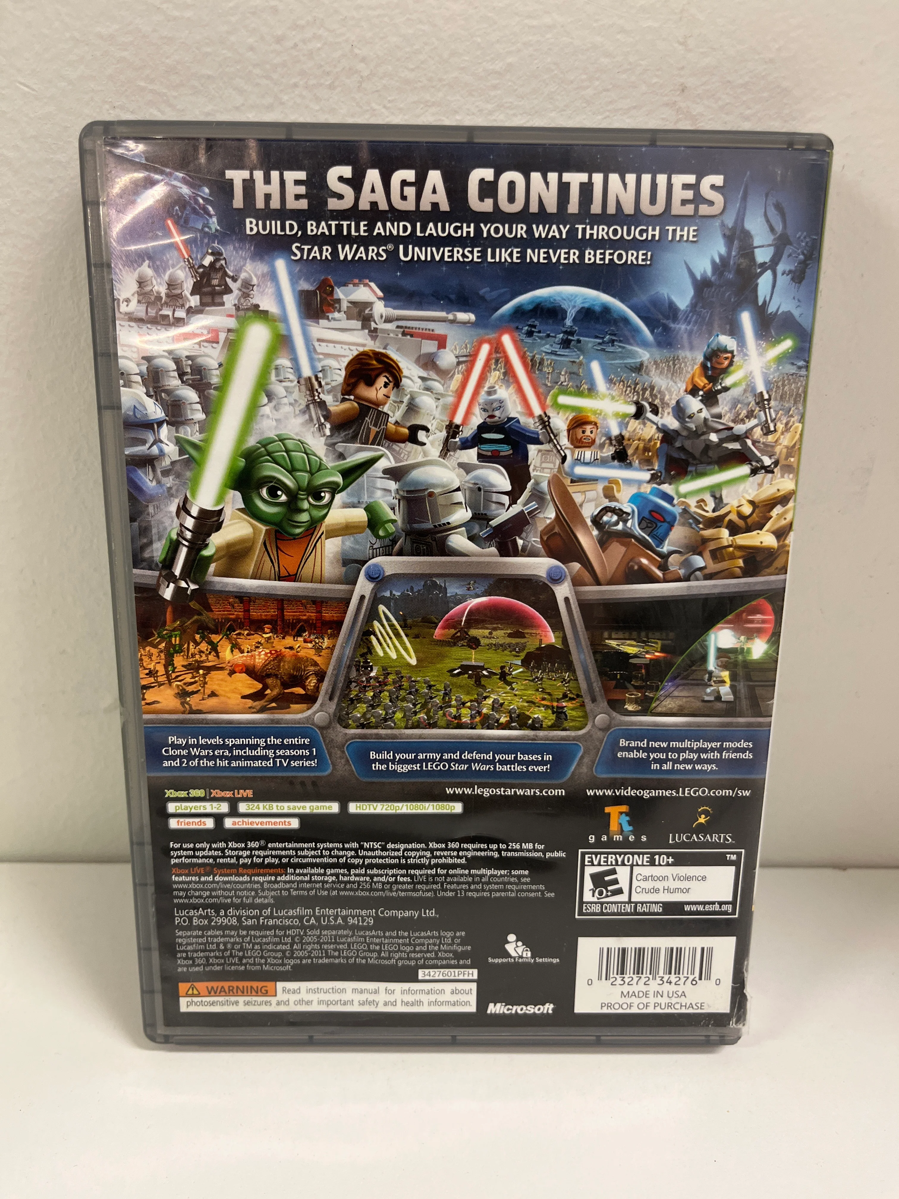 LEGO Star Wars III: The Clone Wars [Platinum Hits] - Xbox 360 - Image 2