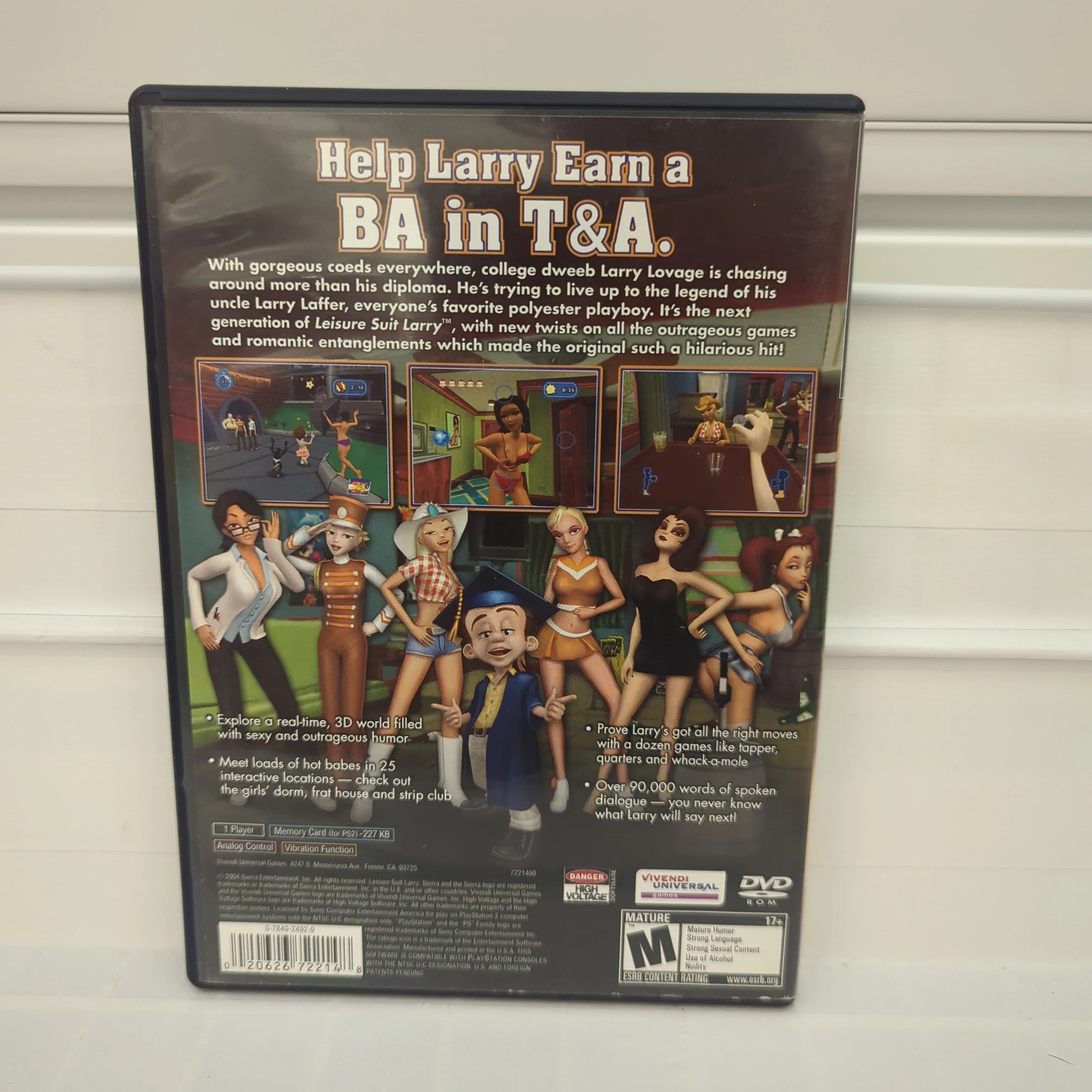 Leisure Suit Larry Magna Cum Laude - Playstation 2 - Image 2