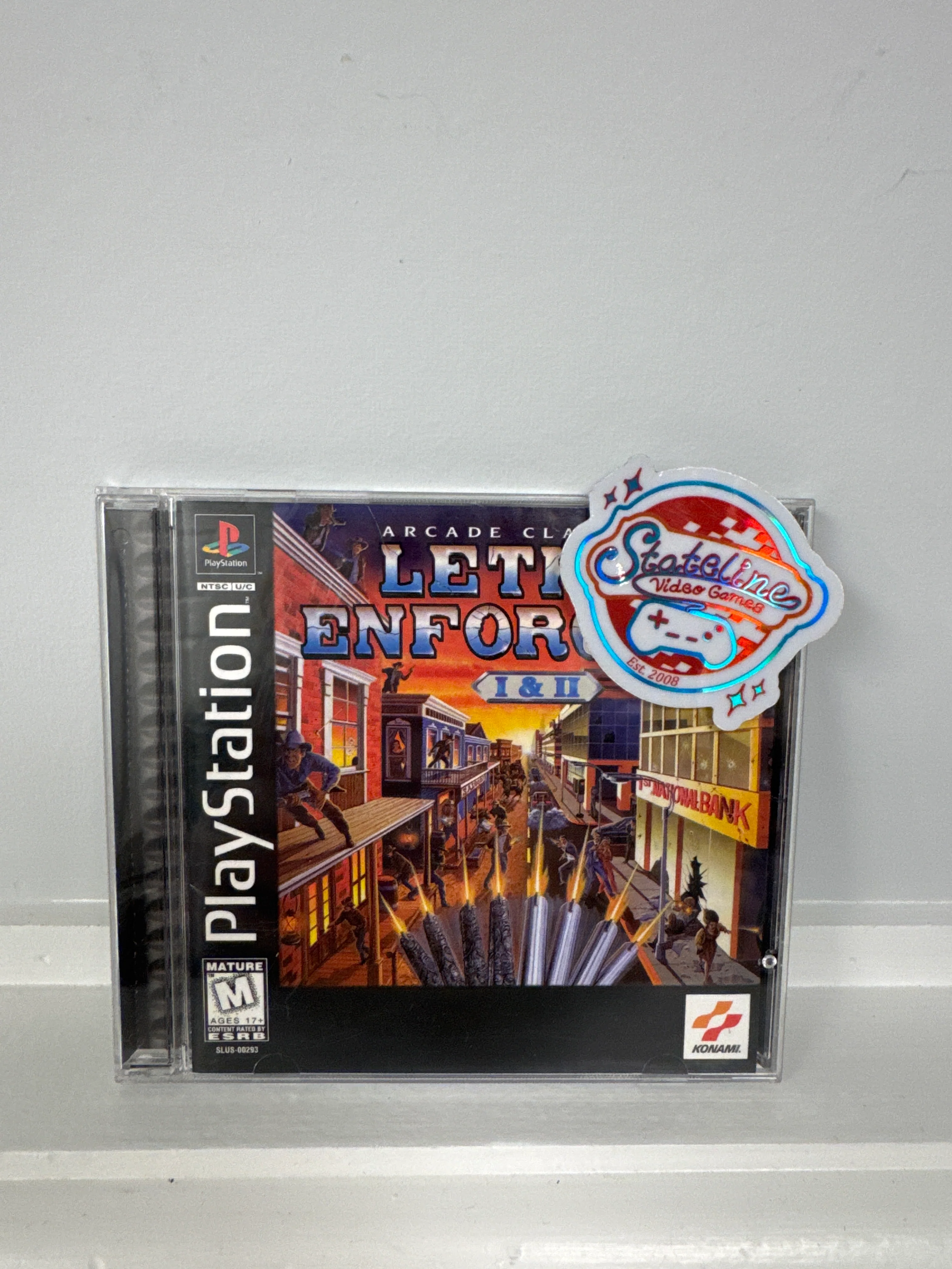 Lethal Enforcers 1 and 2 - Playstation