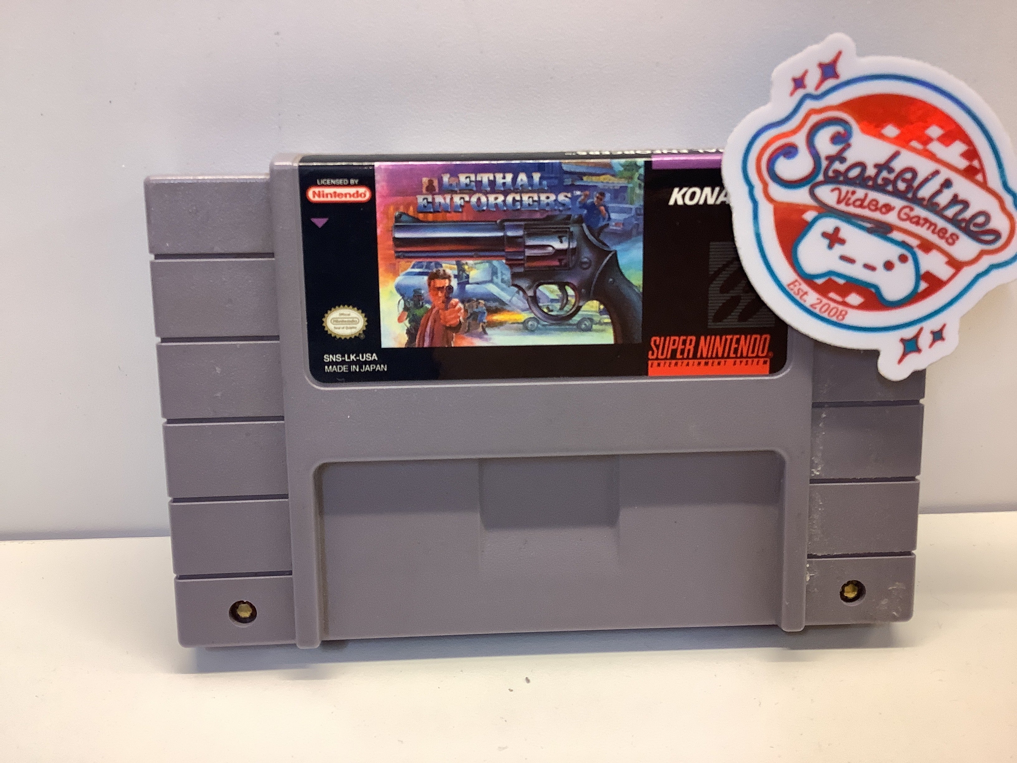 Lethal Enforcers - Super Nintendo