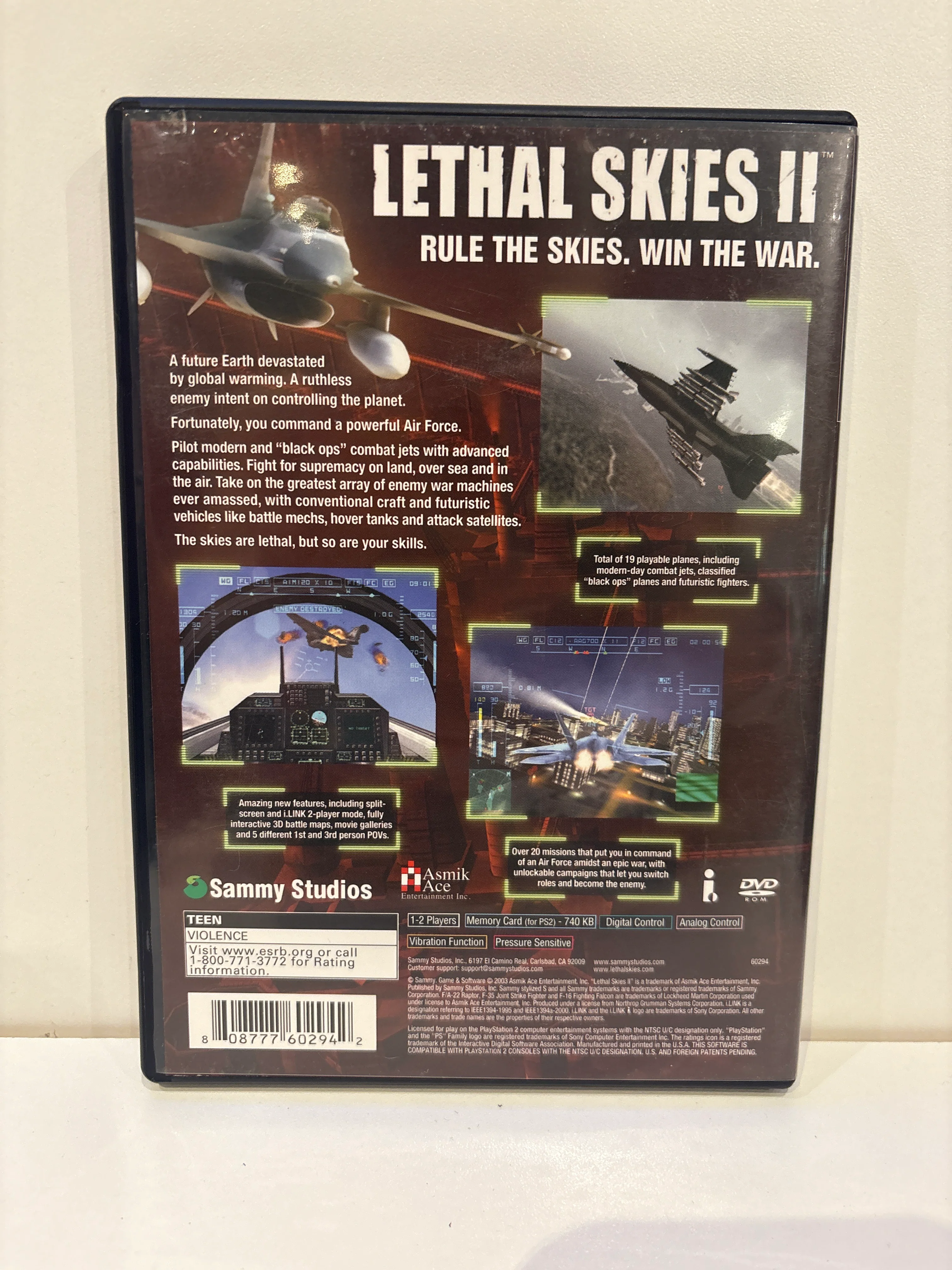 Lethal Skies II - Playstation 2 - Image 2