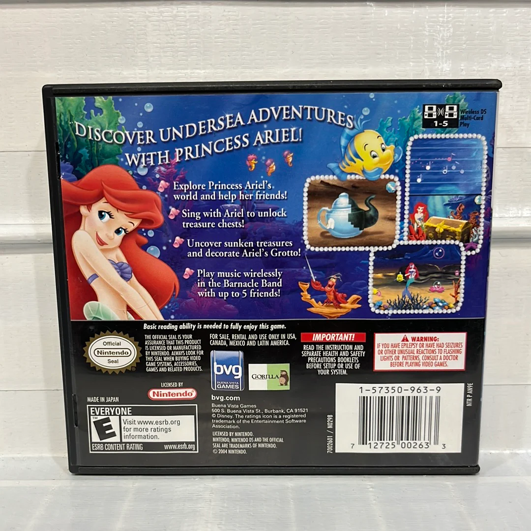 Little Mermaid Ariel's Undersea Adventure - Nintendo DS - Image 2