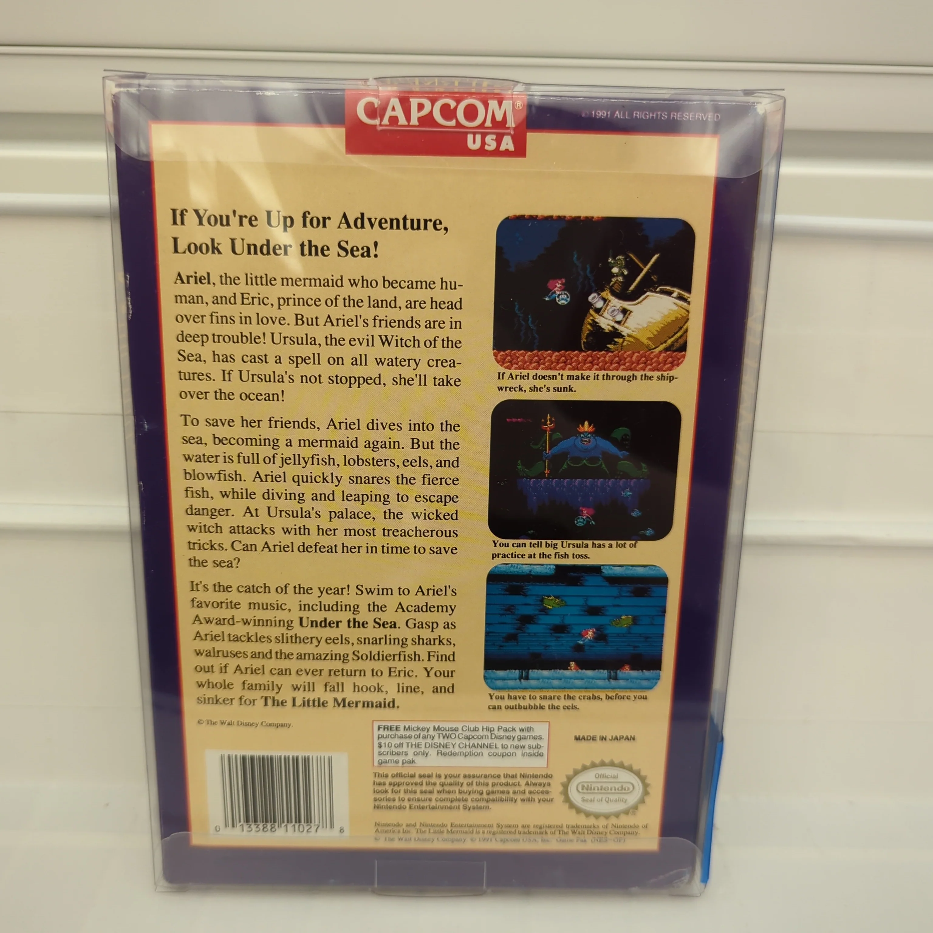 Little Mermaid - NES - Image 2