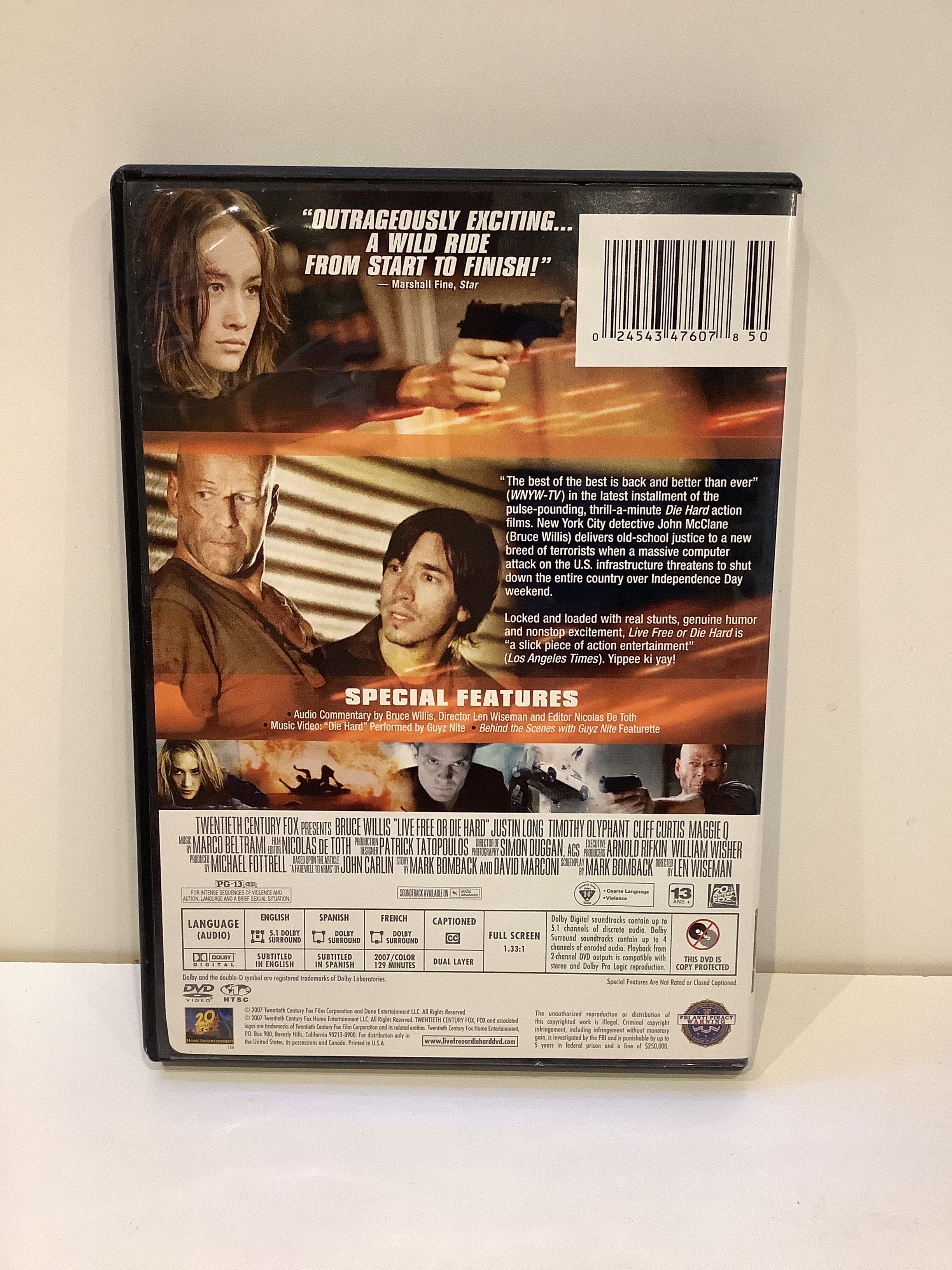 Live Free or Die Hard - DVD - Image 2