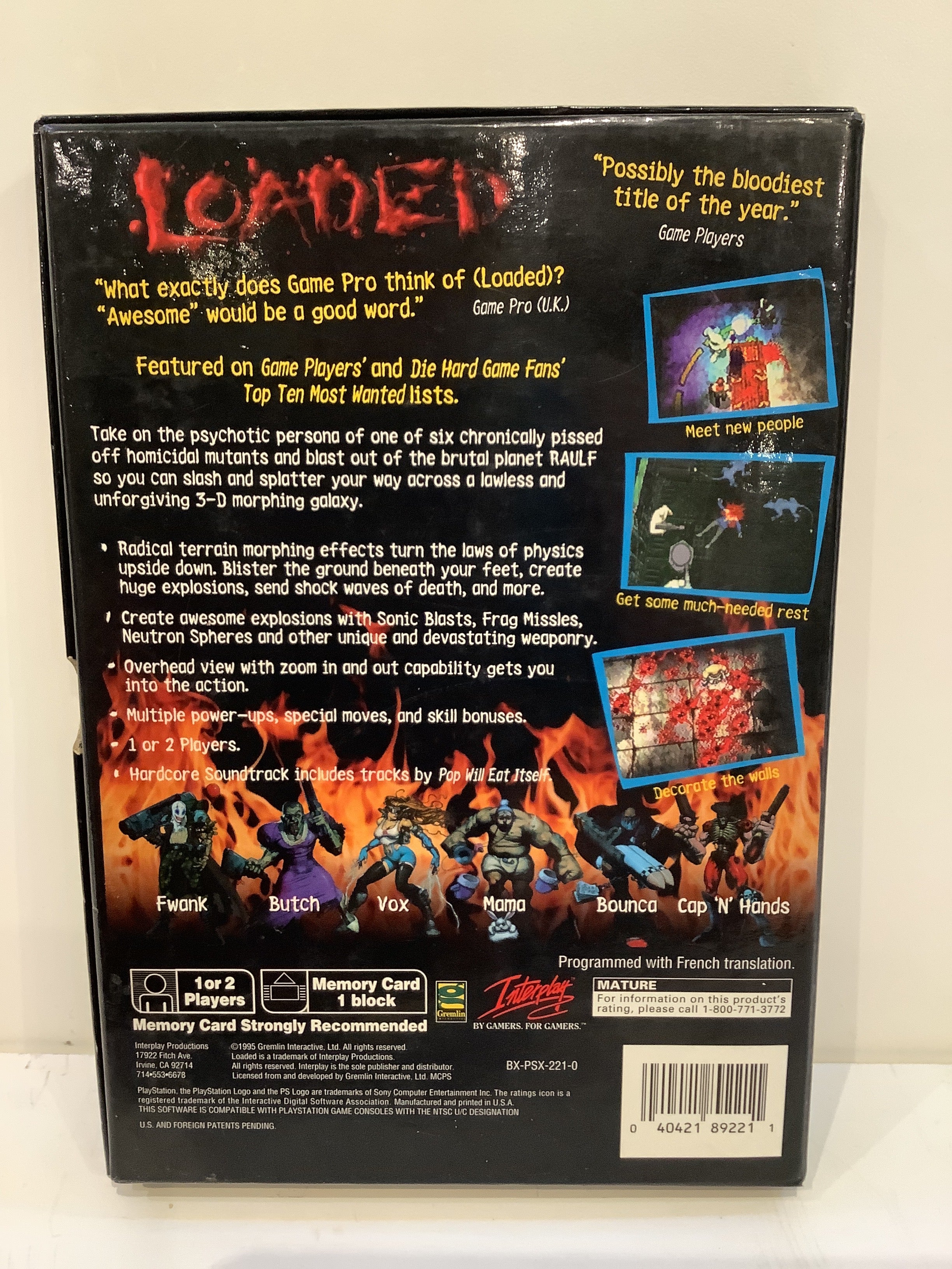 Loaded [Long Box] - Playstation - Image 2