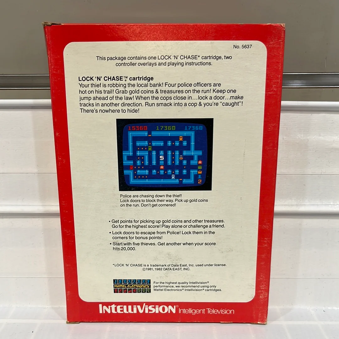 Lock 'N Chase - Intellivision - Image 2