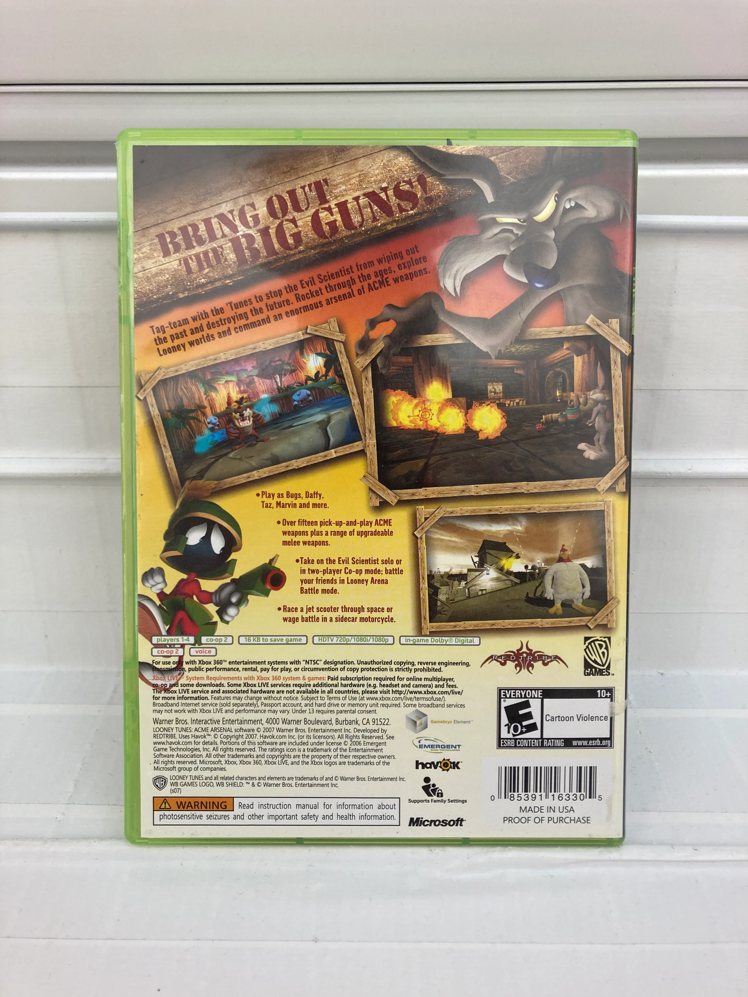 Looney Tunes Acme Arsenal - Xbox 360 - Image 2
