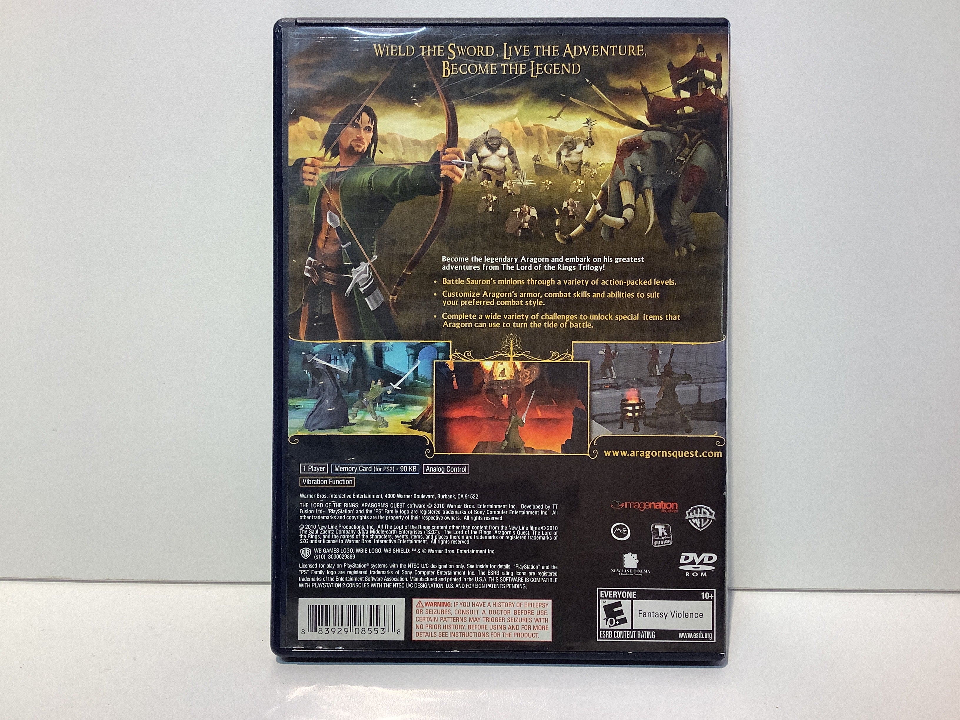 Lord of the Rings: Aragorn's Quest - Playstation 2 - Image 2