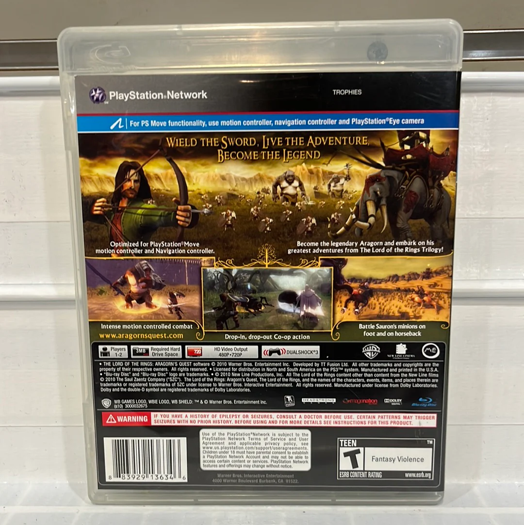 Lord of the Rings: Aragorn's Quest - Playstation 3 - Image 2