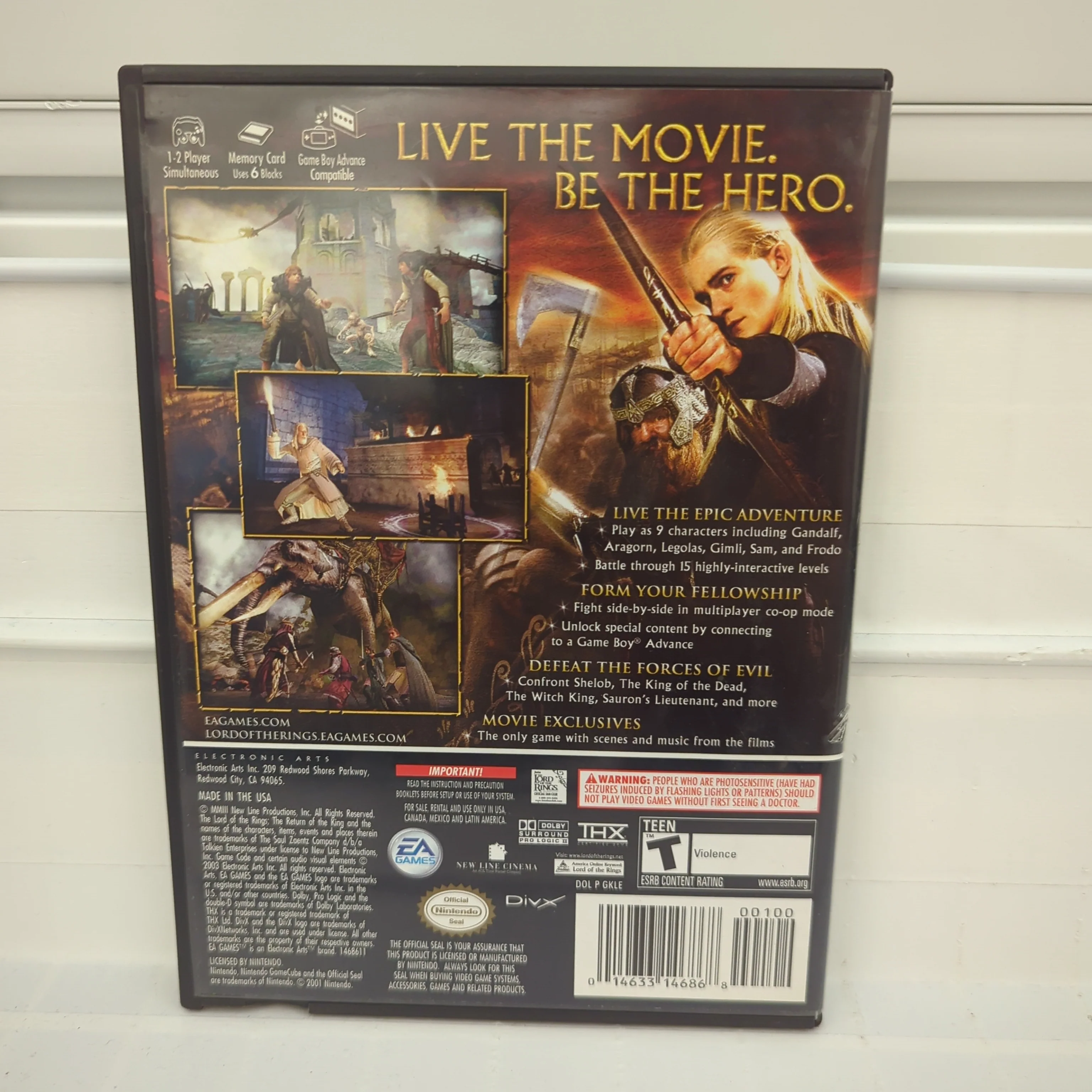 Lord of the Rings Return of the King - Gamecube - Image 2