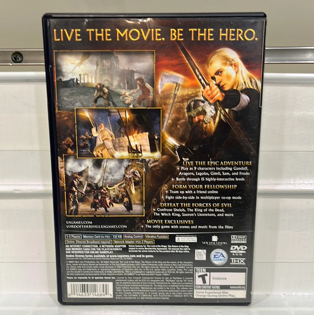 Lord of the Rings Return of the King - Playstation 2 - Image 2