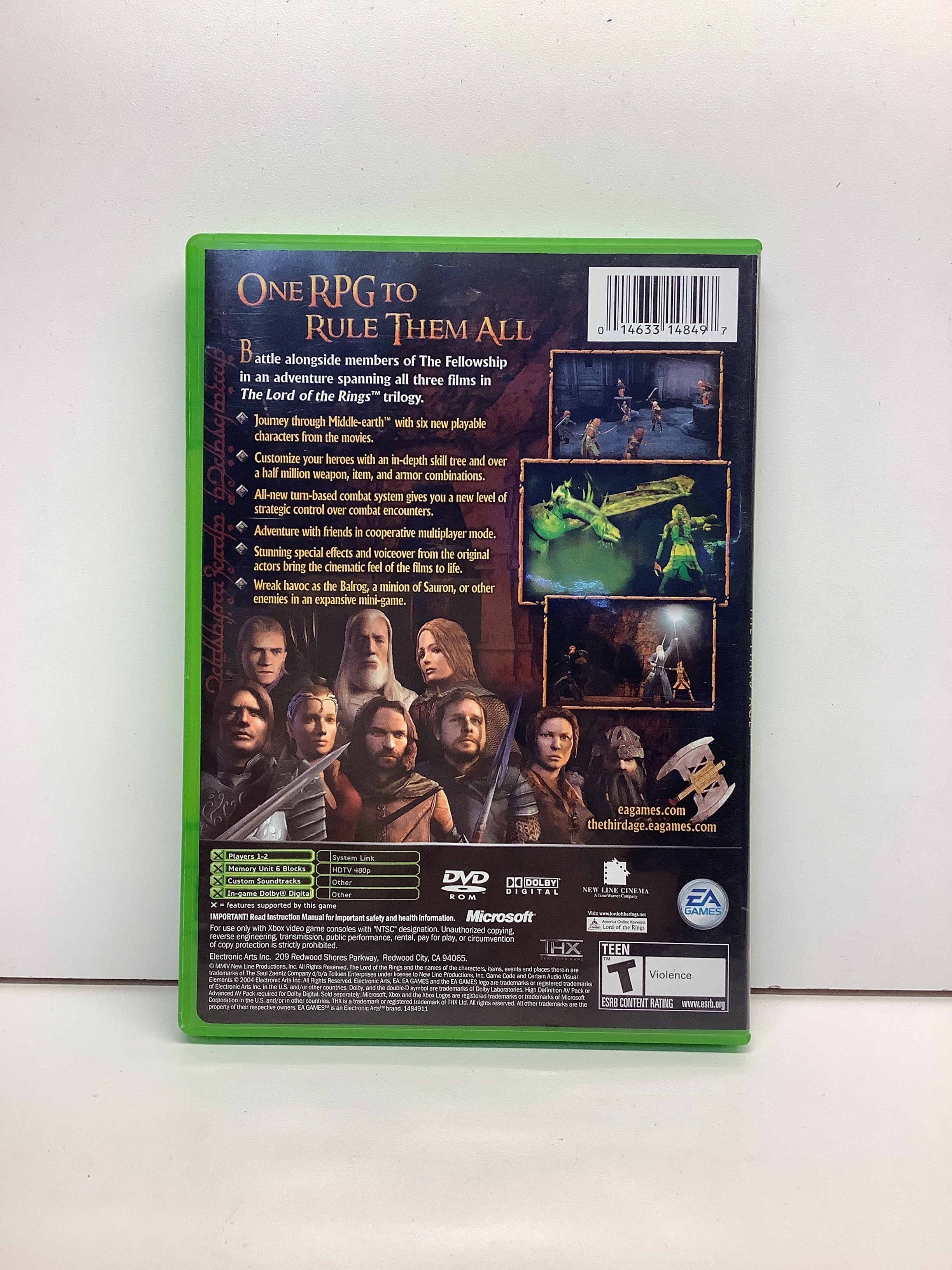 Lord of the Rings: The Third Age - Xbox - Image 2
