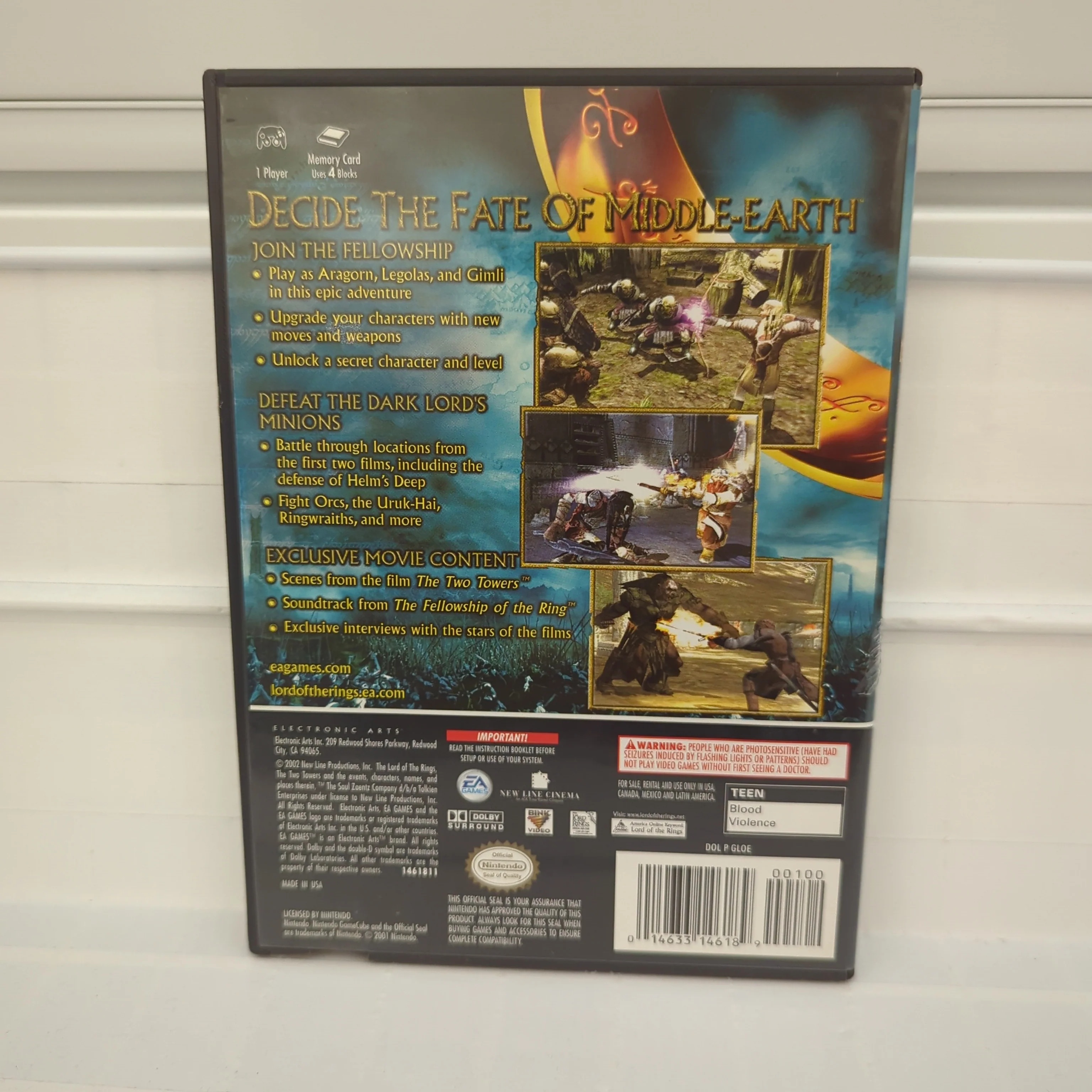 Lord of the Rings Two Towers - Gamecube - Image 2