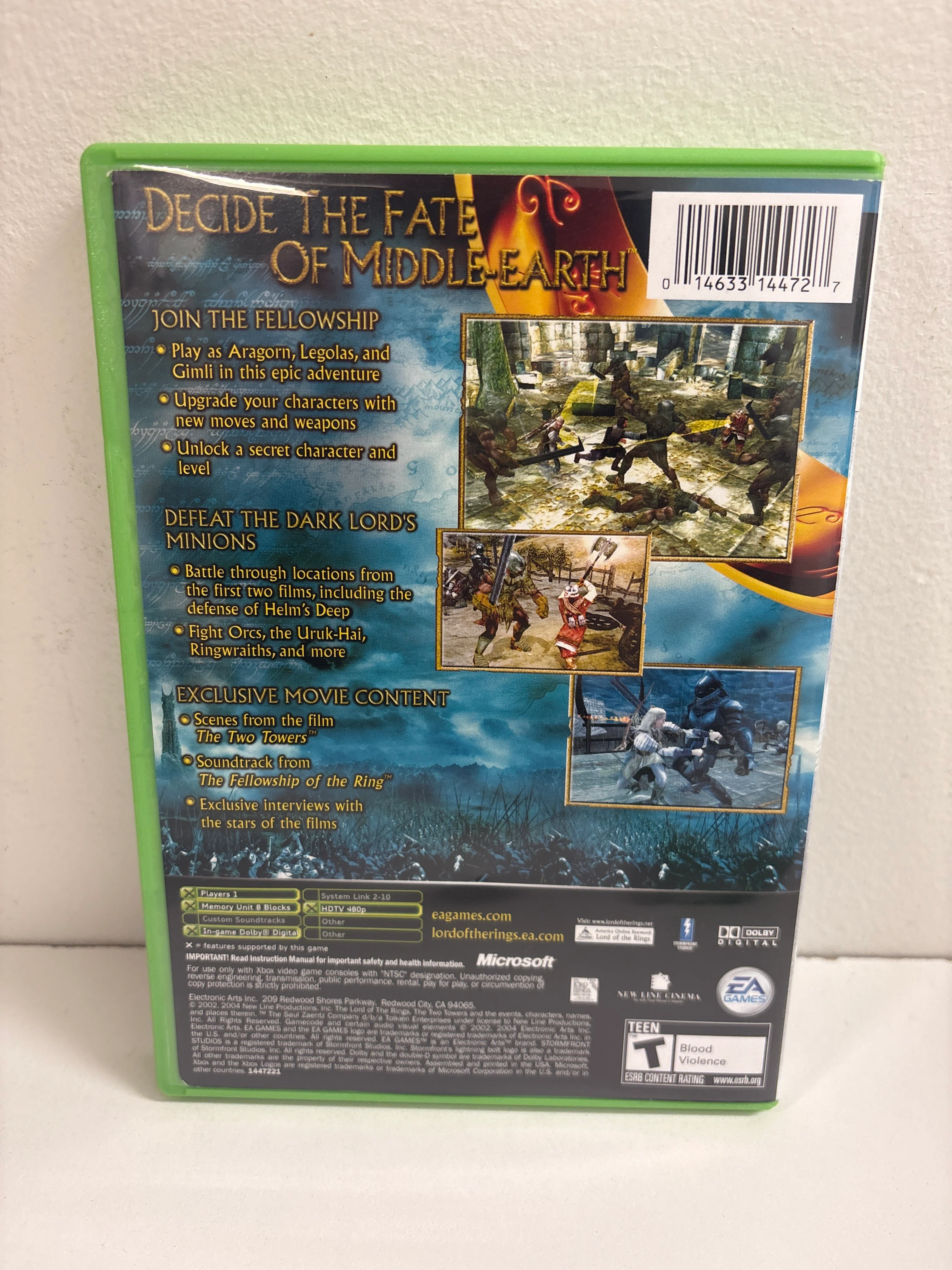 Lord of the Rings Two Towers [Platinum Hits] - Xbox - Image 3