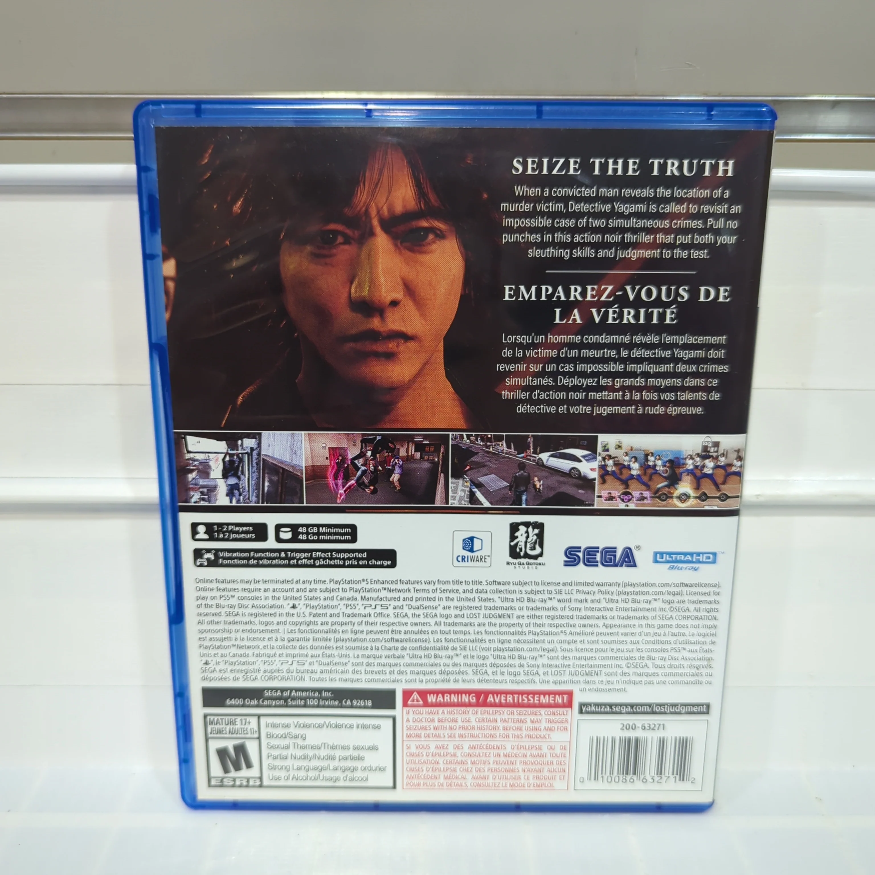 Lost Judgment - Playstation 5 - Image 2