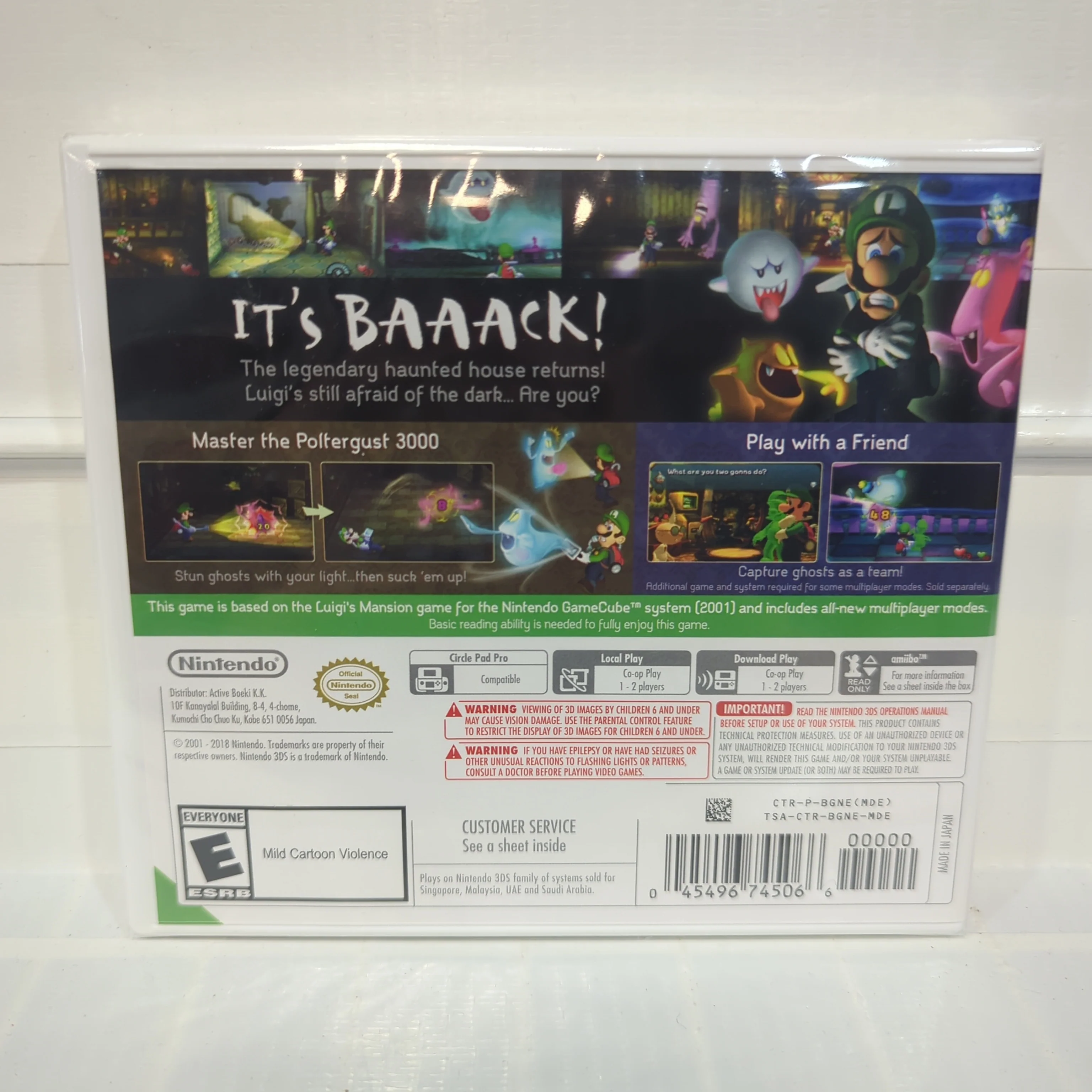Luigi's Mansion - Nintendo 3DS - Image 2