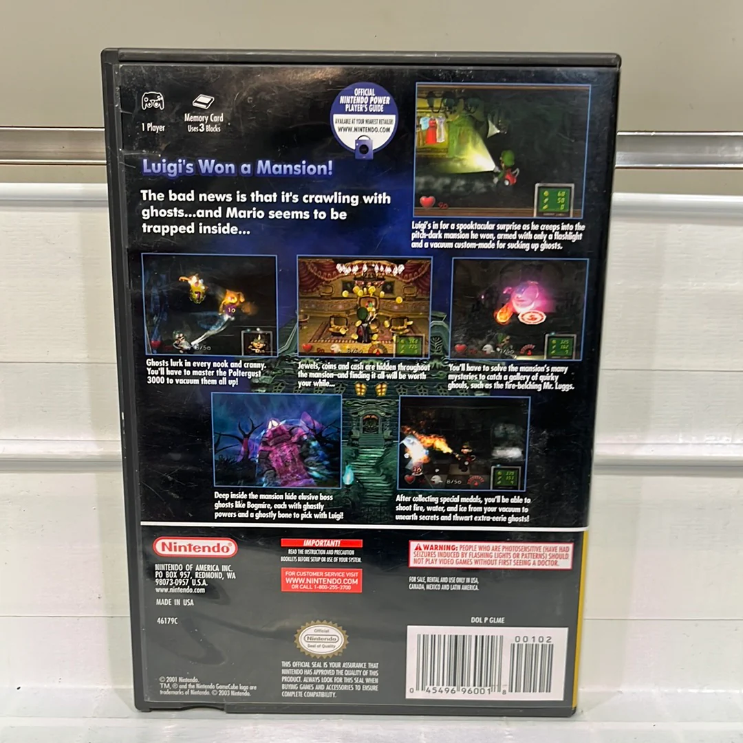 Luigi's Mansion [Player's Choice] - Gamecube - Image 2