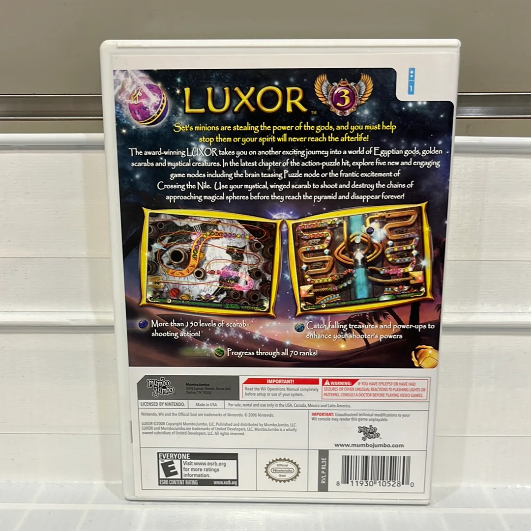 Luxor 3 - Wii - Image 2