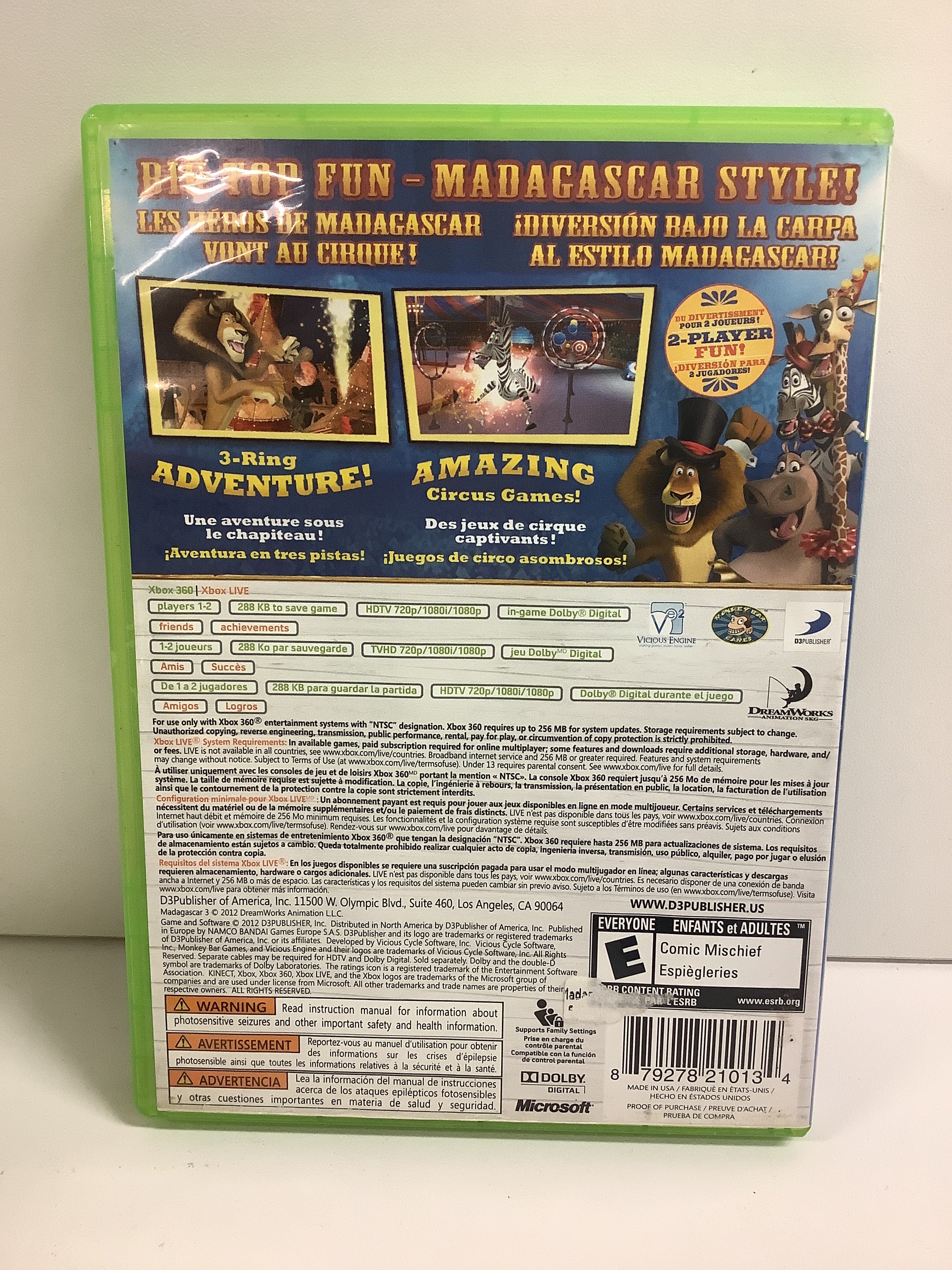 Madagascar 3 - Xbox 360 - Image 2