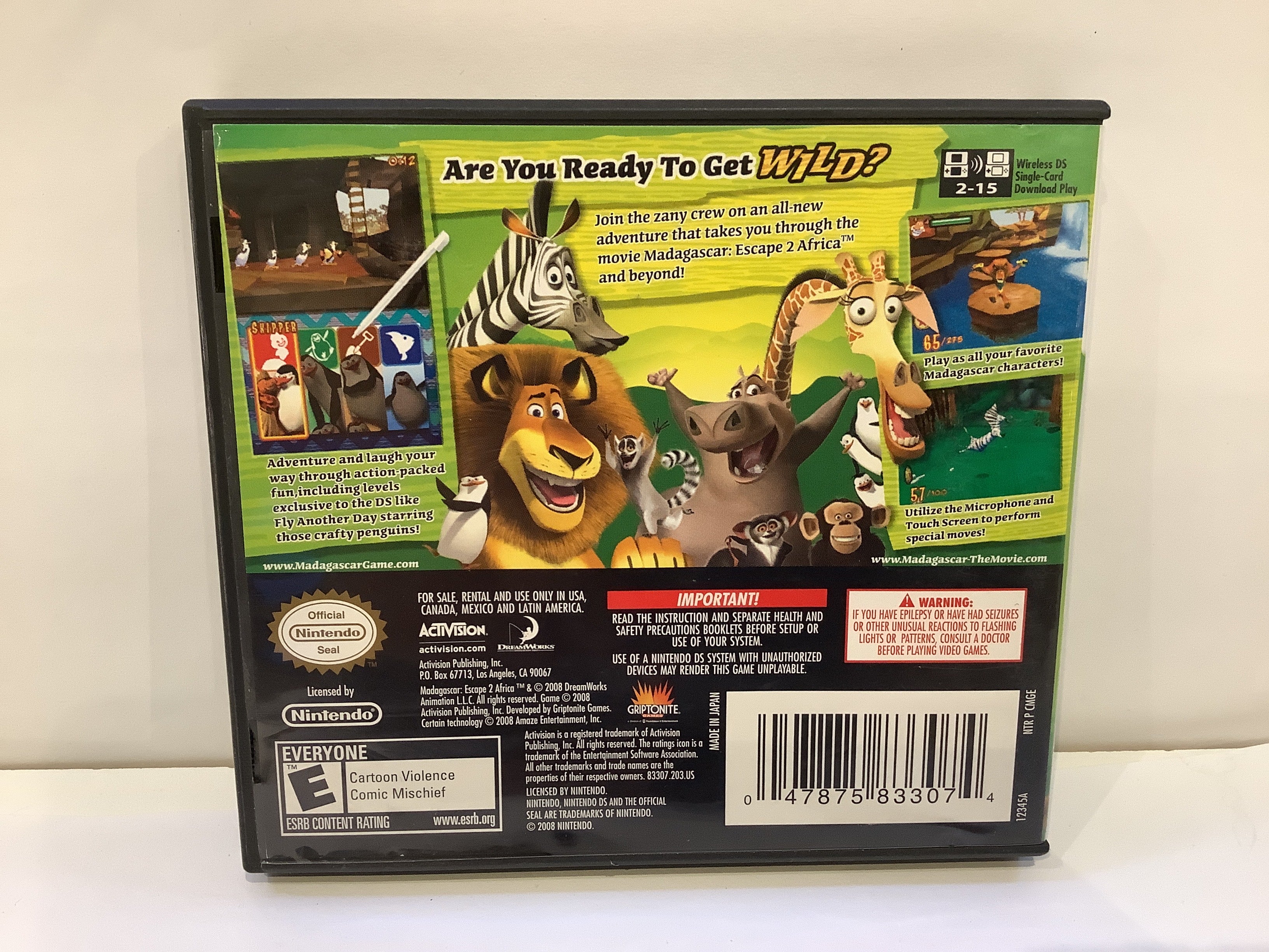 Madagascar Escape 2 Africa - Nintendo DS - Image 2