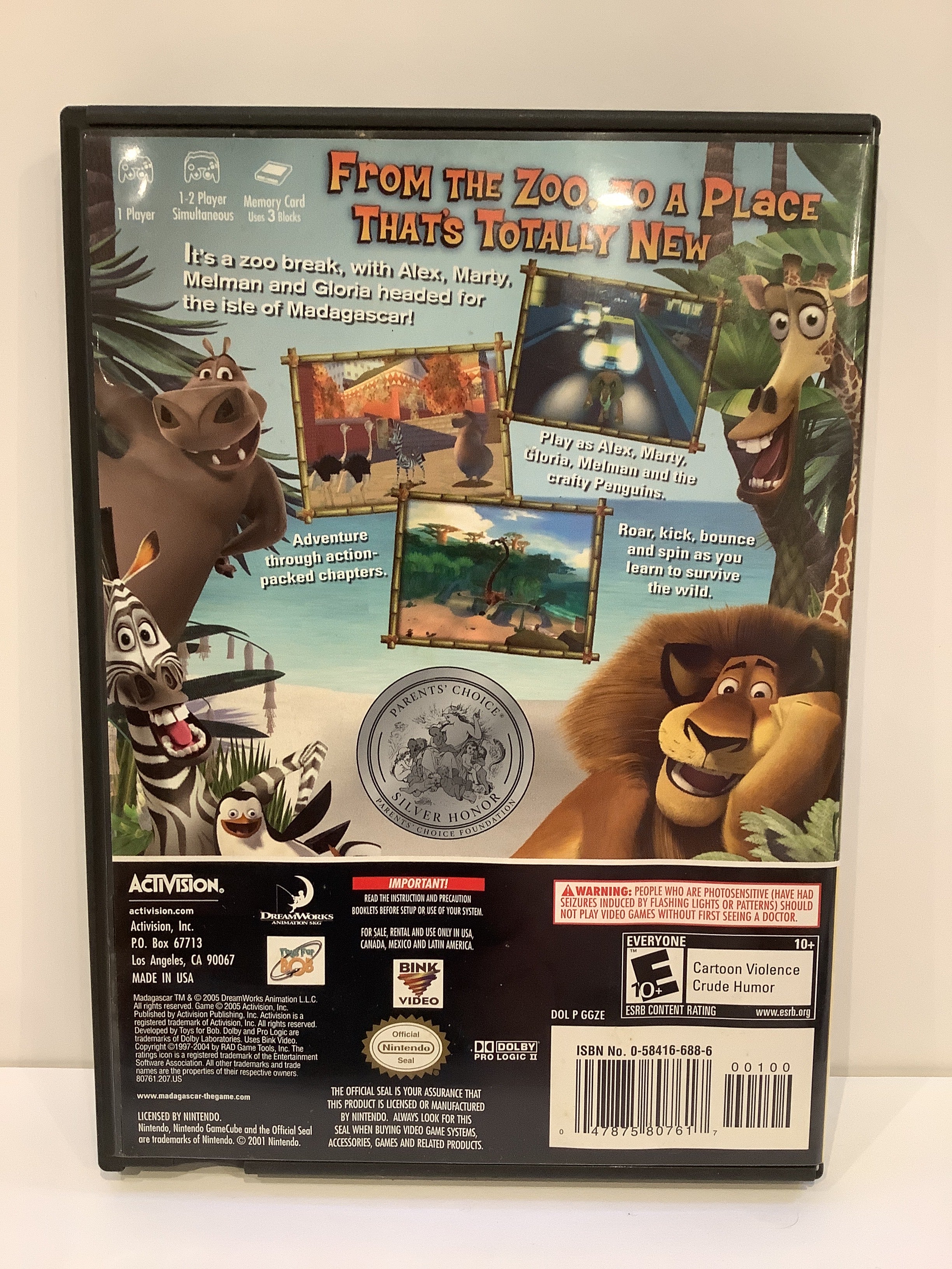 Madagascar [Player's Choice] - Gamecube - Image 2