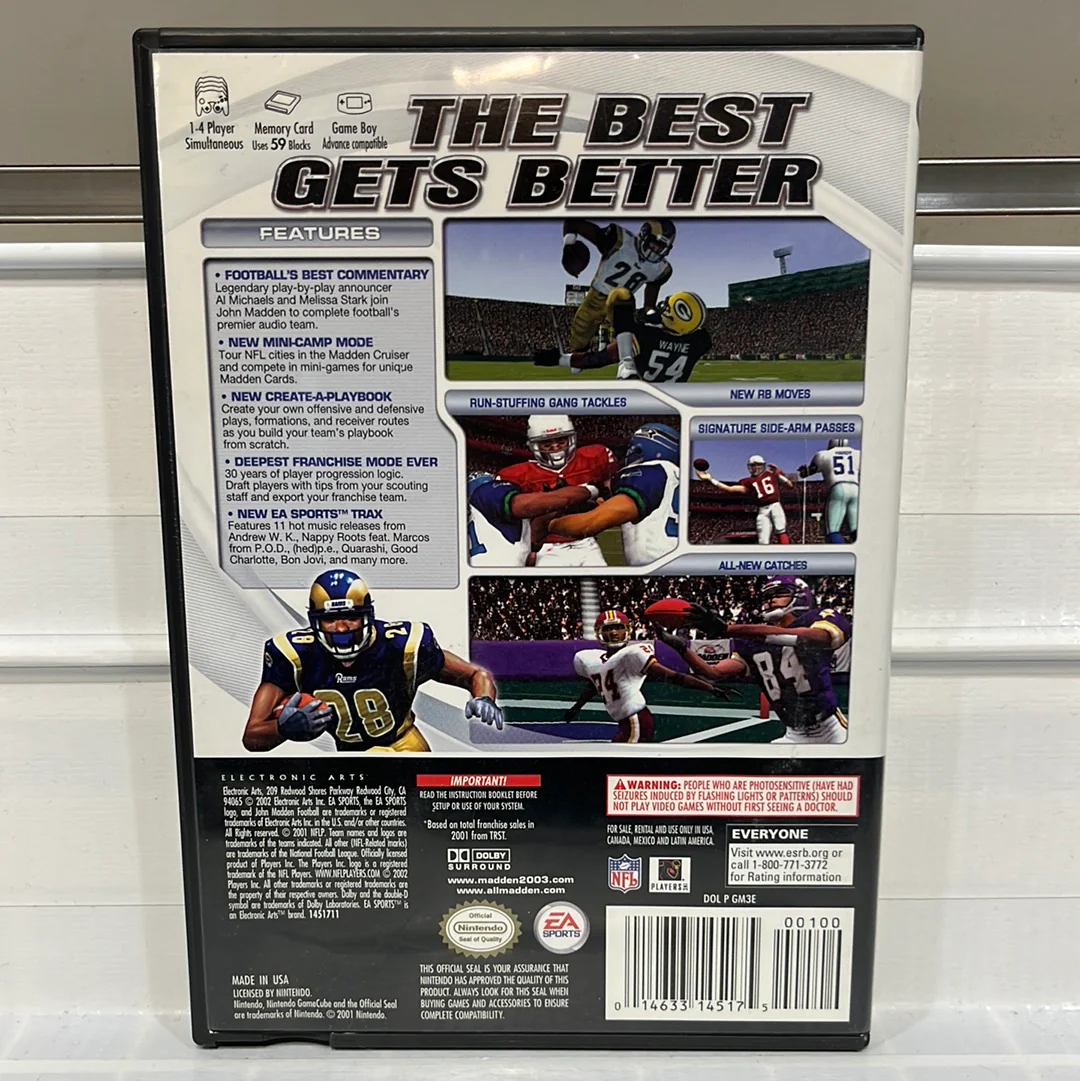 Madden 2003 - Gamecube - Image 2