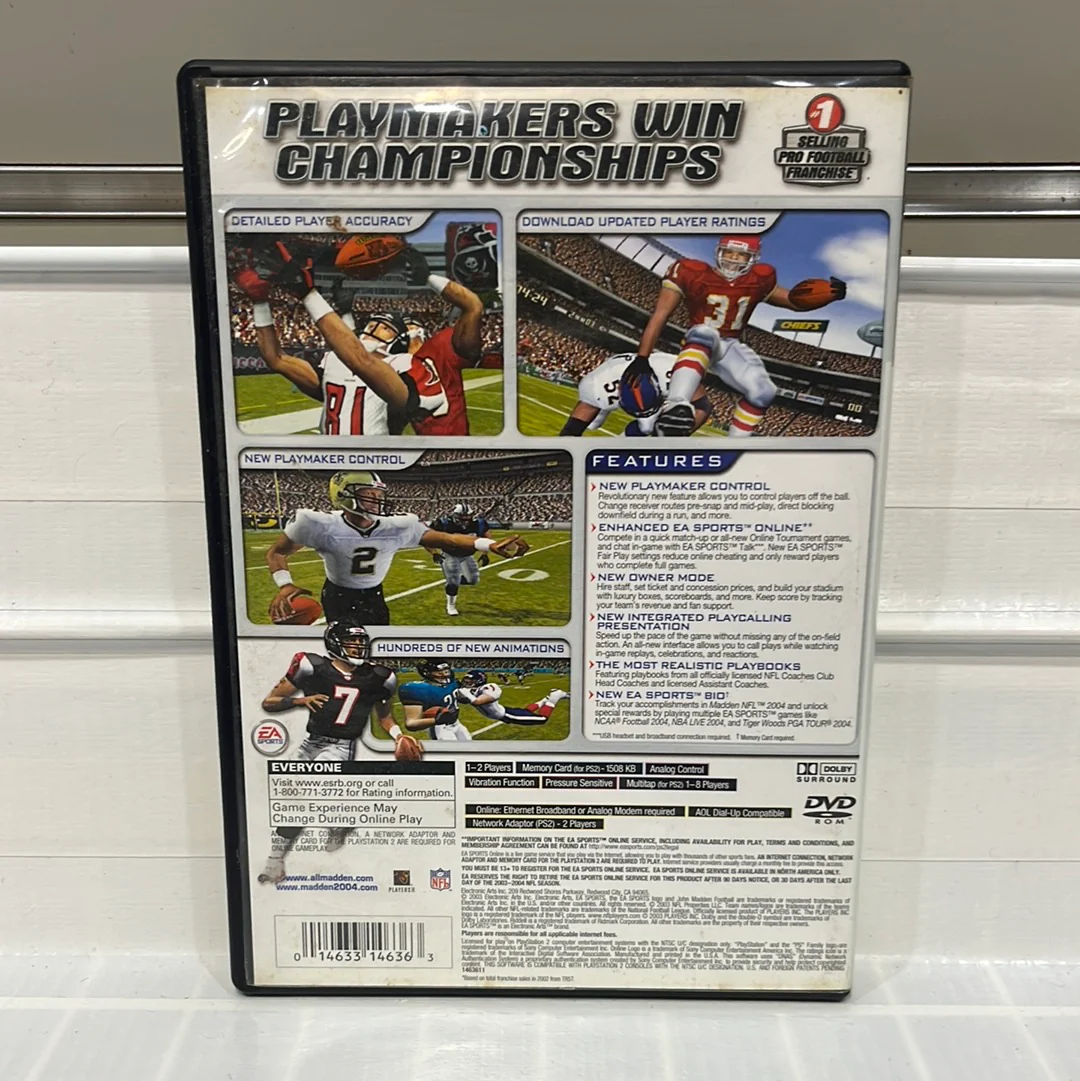Madden 2004 - Playstation 2 - Image 2