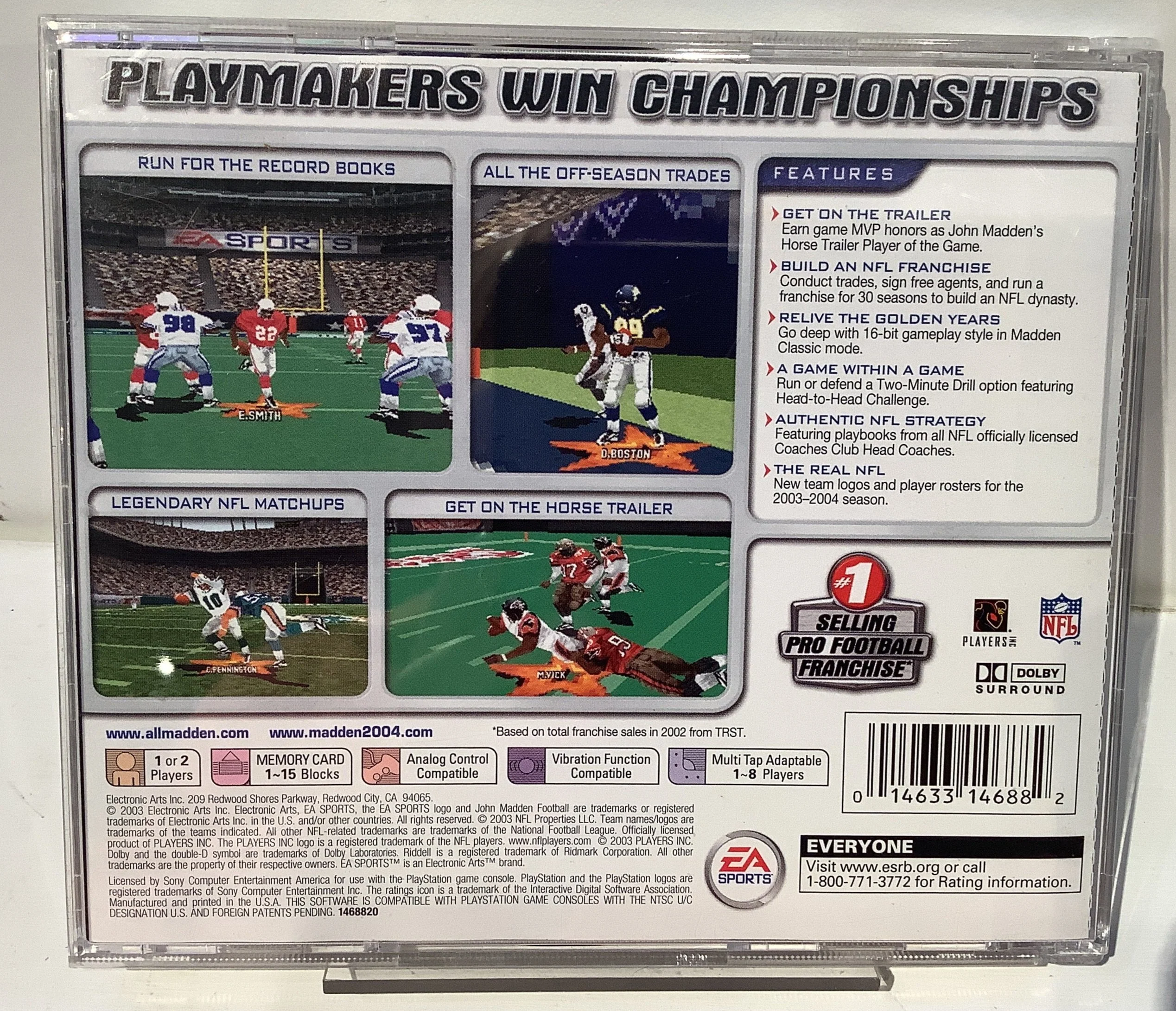 Madden 2004 - Playstation - Image 2
