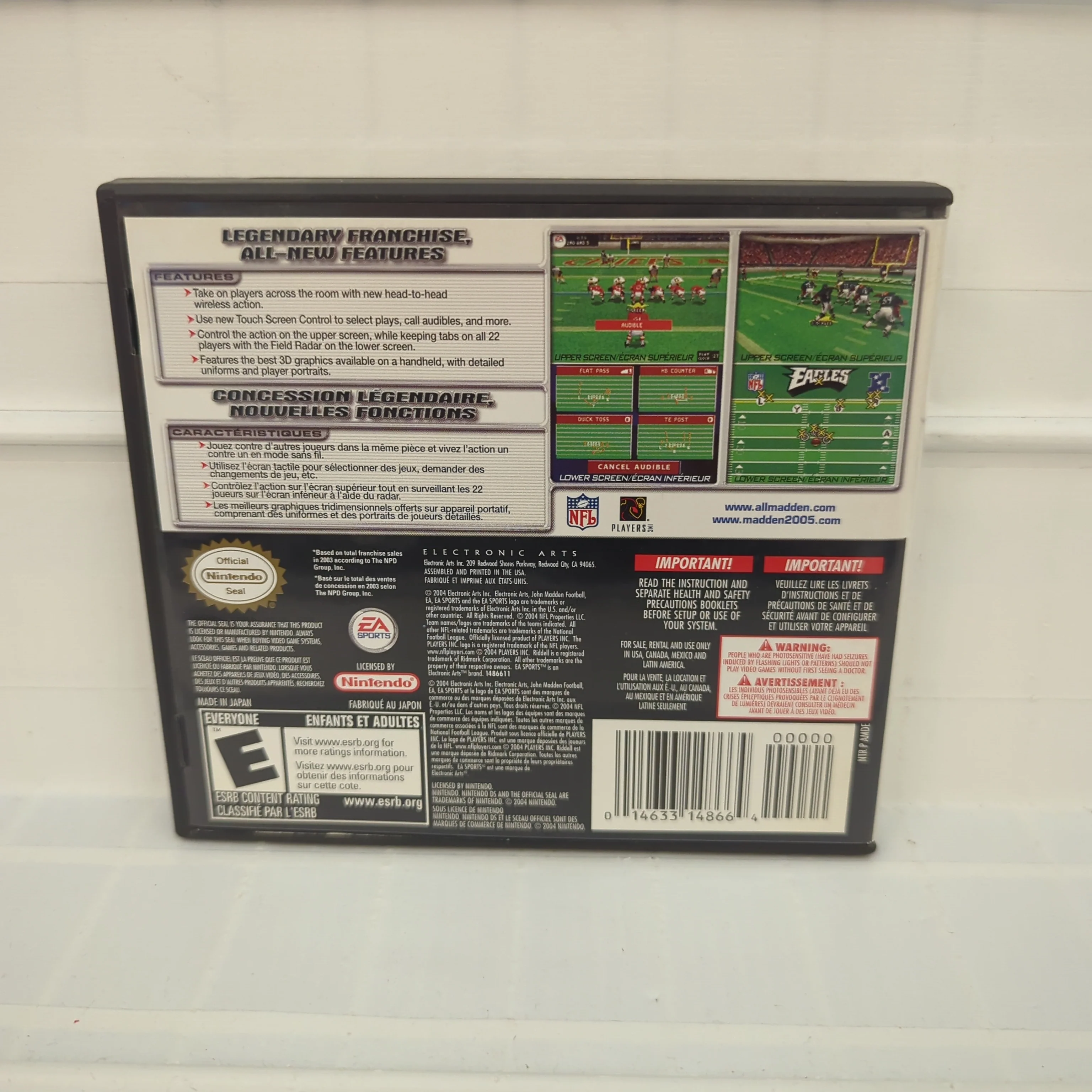 Madden 2005 - Nintendo DS - Image 2