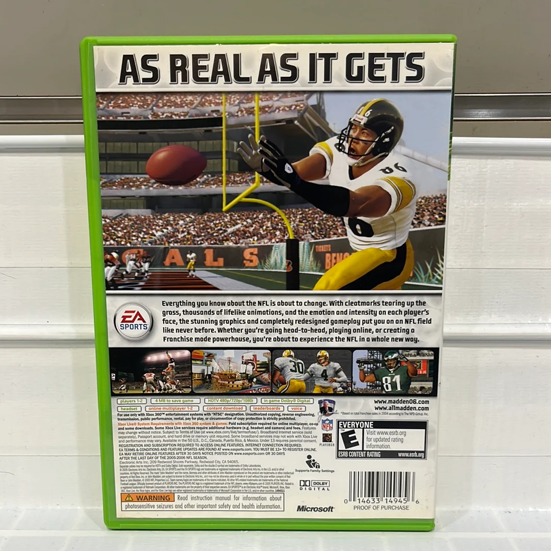 Madden 2006 - Xbox 360 - Image 2