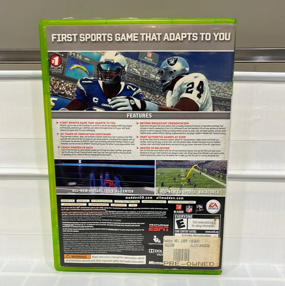 Madden 2009 - Xbox 360 - Image 2