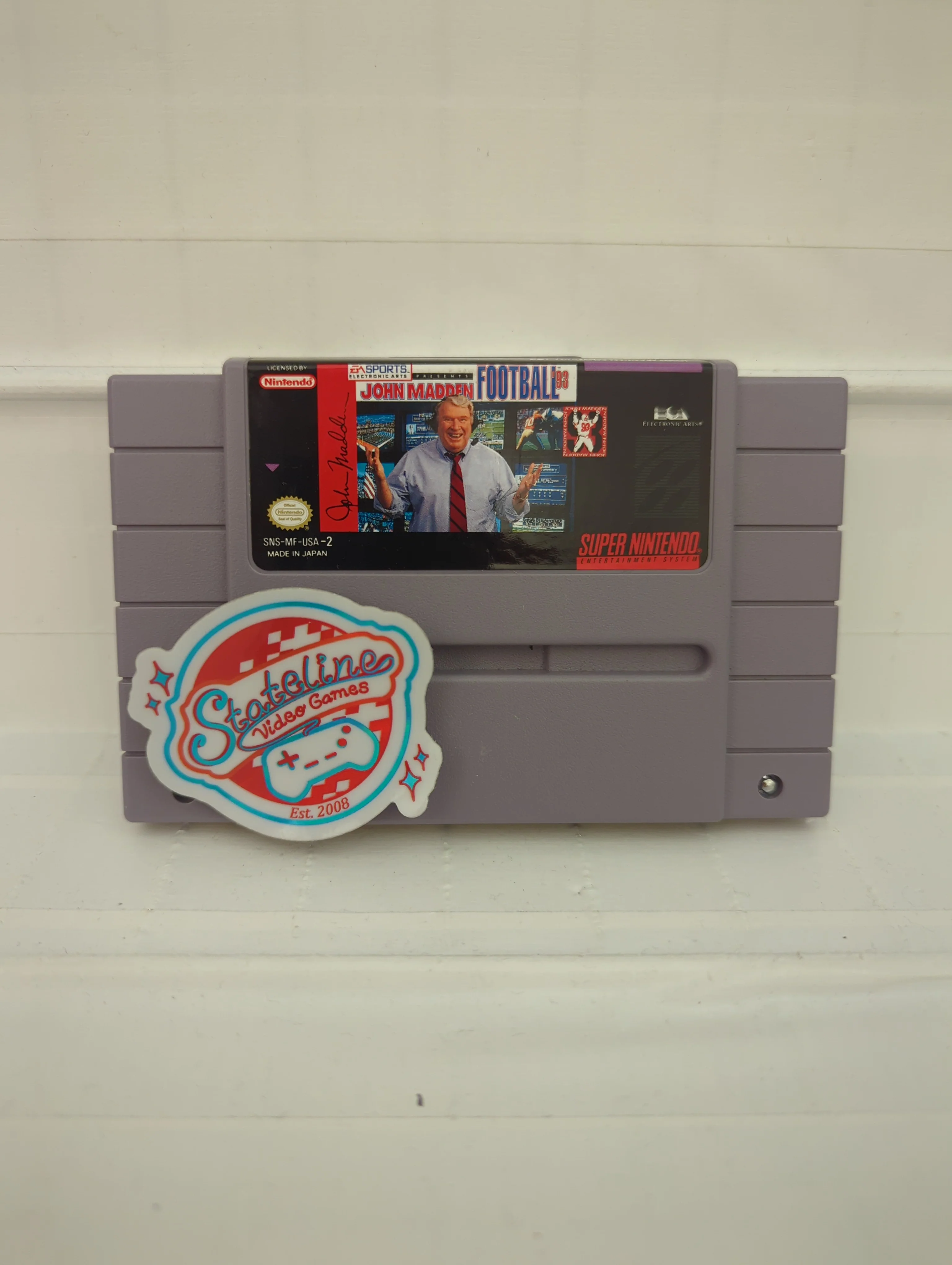 Madden 93 - Super Nintendo - Image 3