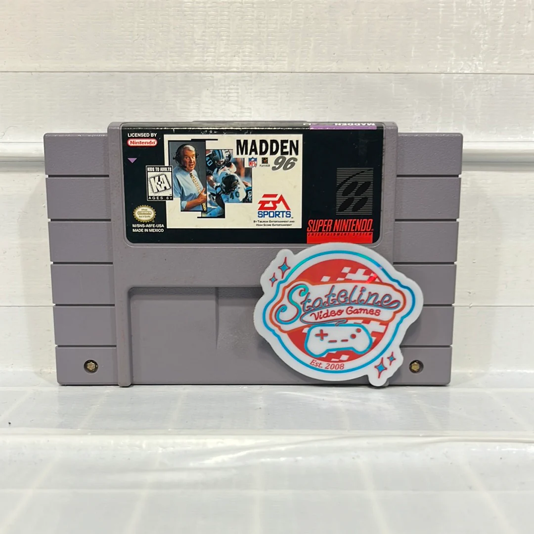Madden 96 - Super Nintendo - Image 3