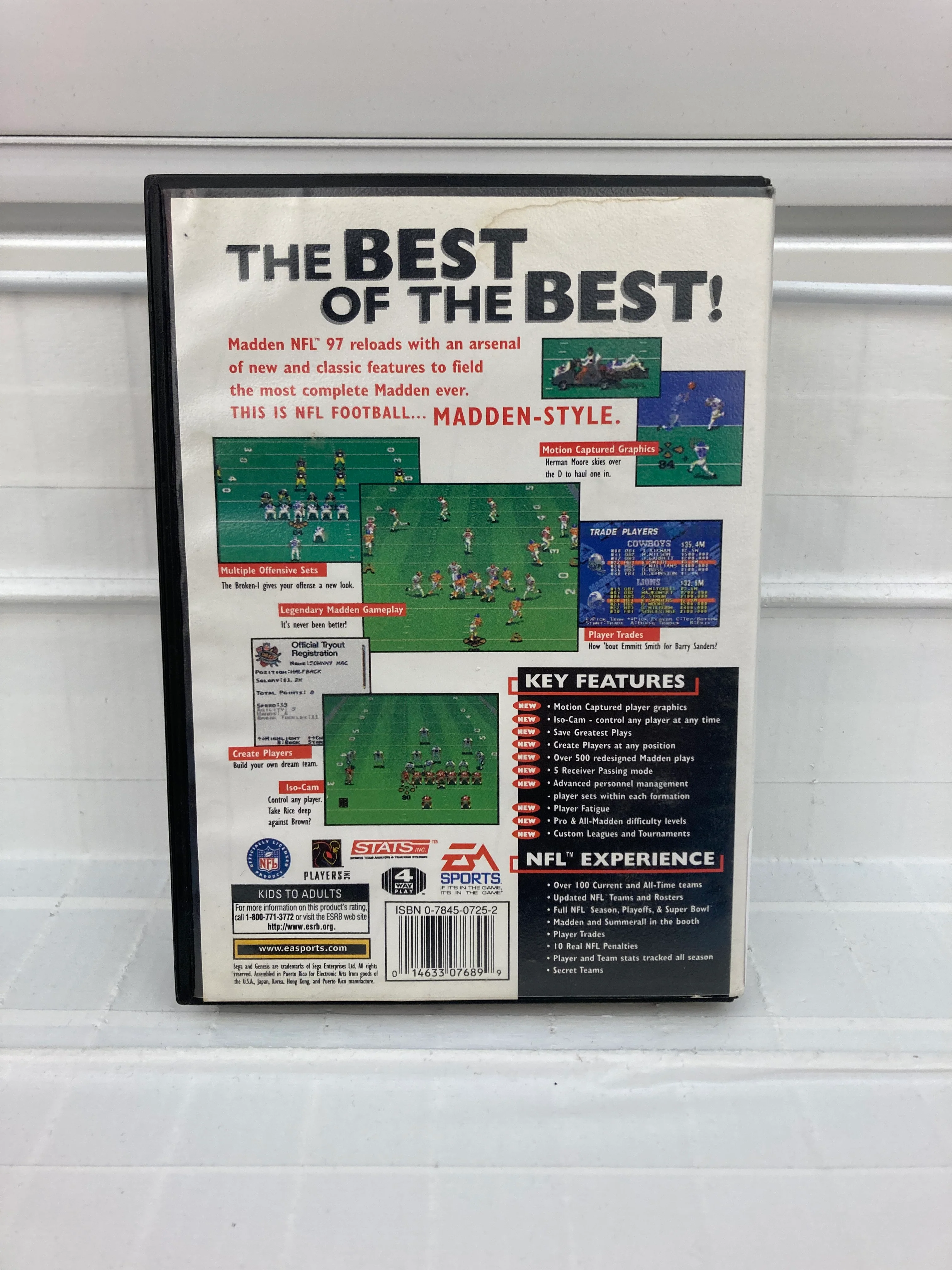 Madden 97 - Sega Genesis - Image 2