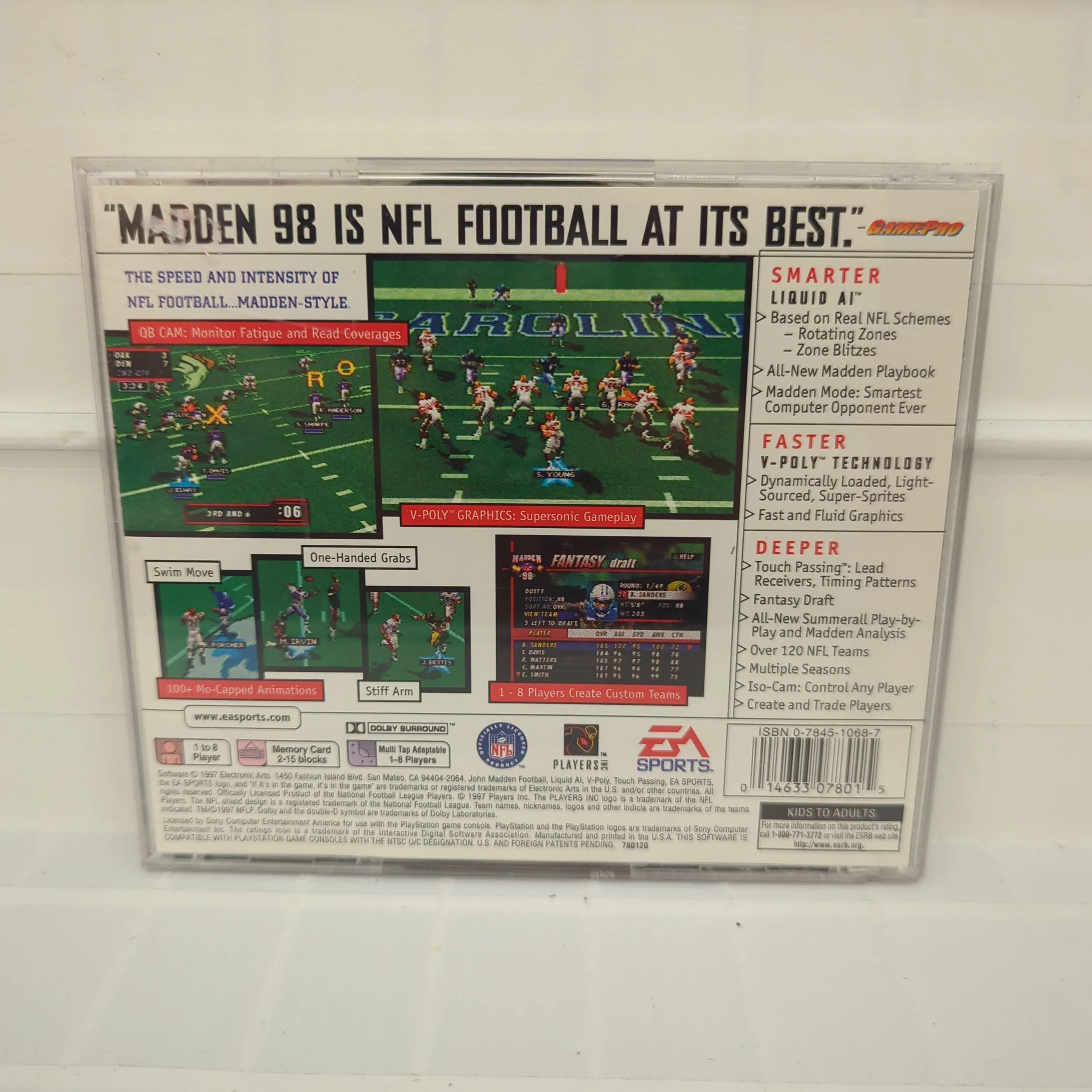 Madden 98 - Playstation - Image 2