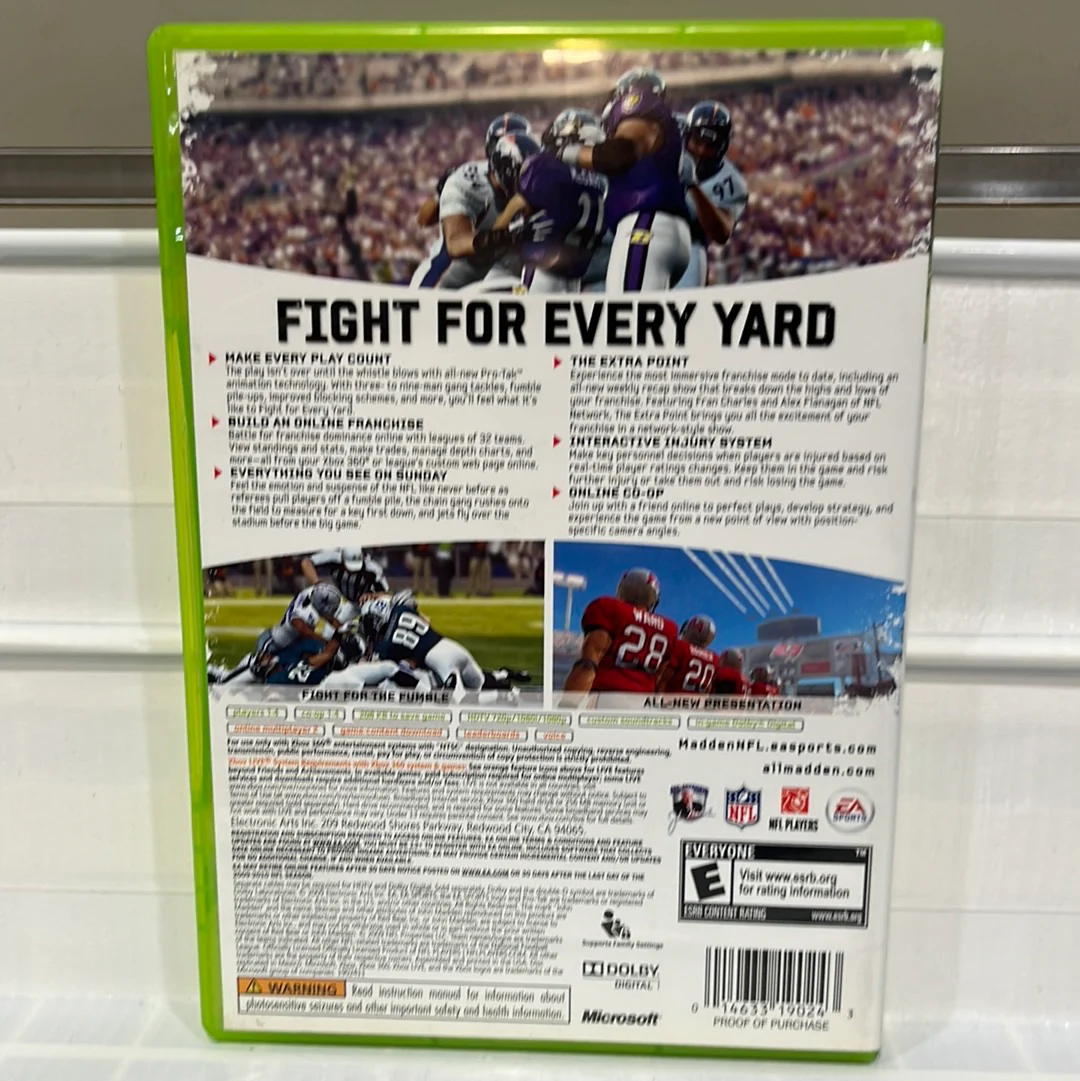 Madden NFL 10 - Xbox 360 - Image 2