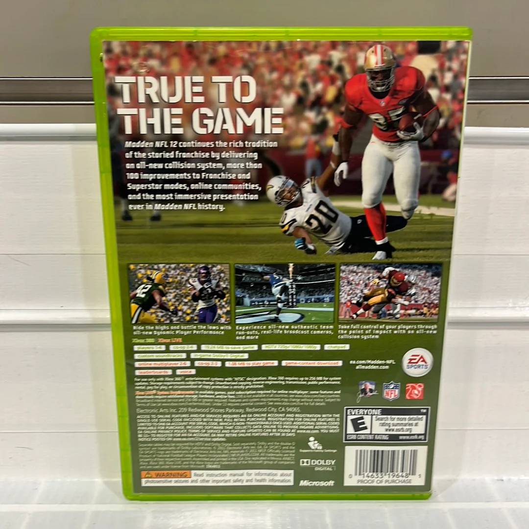 Madden NFL 12 - Xbox 360 - Image 2