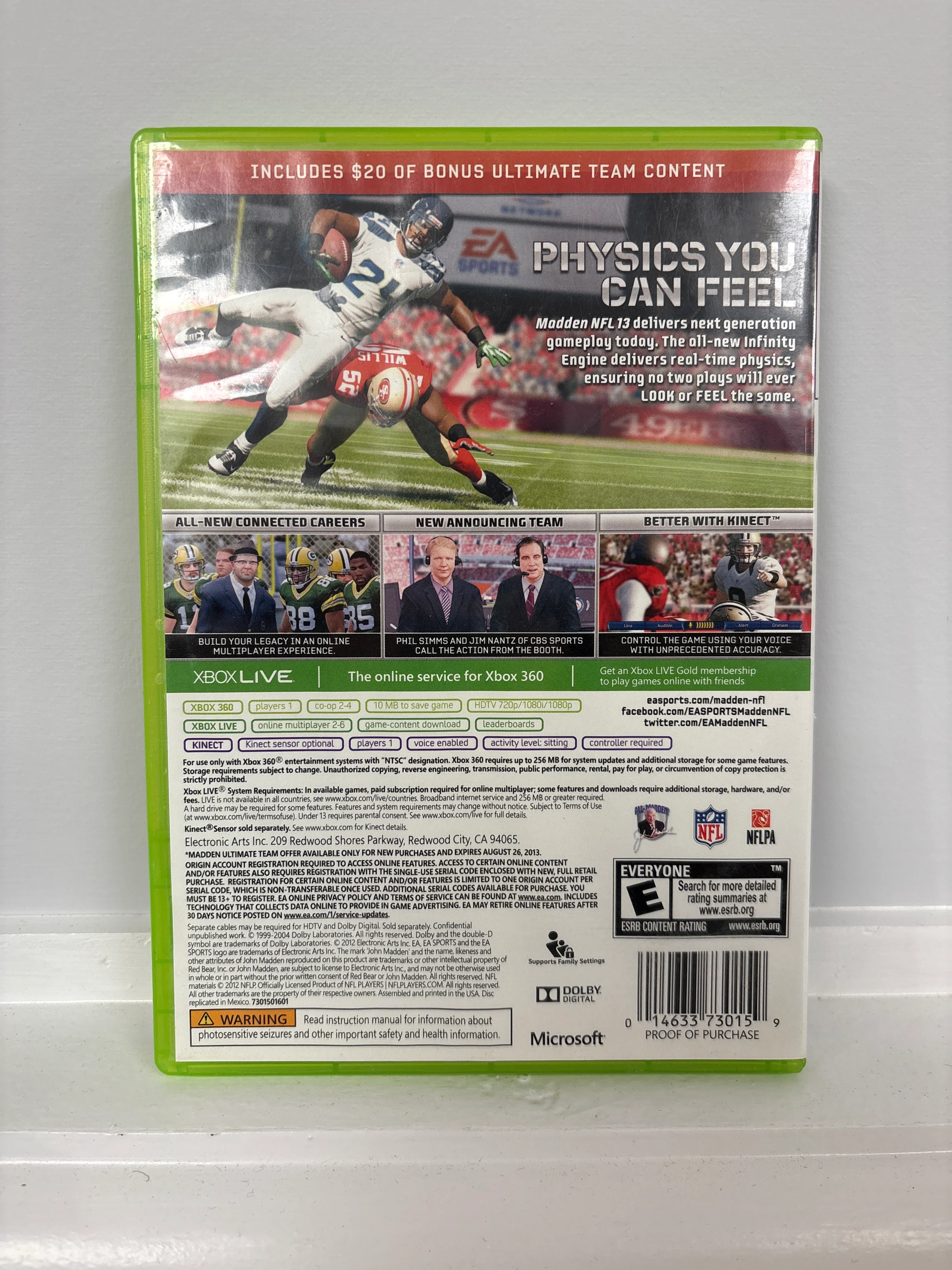 Madden NFL 13 [Bonus Edition] - Xbox 360 - Image 2
