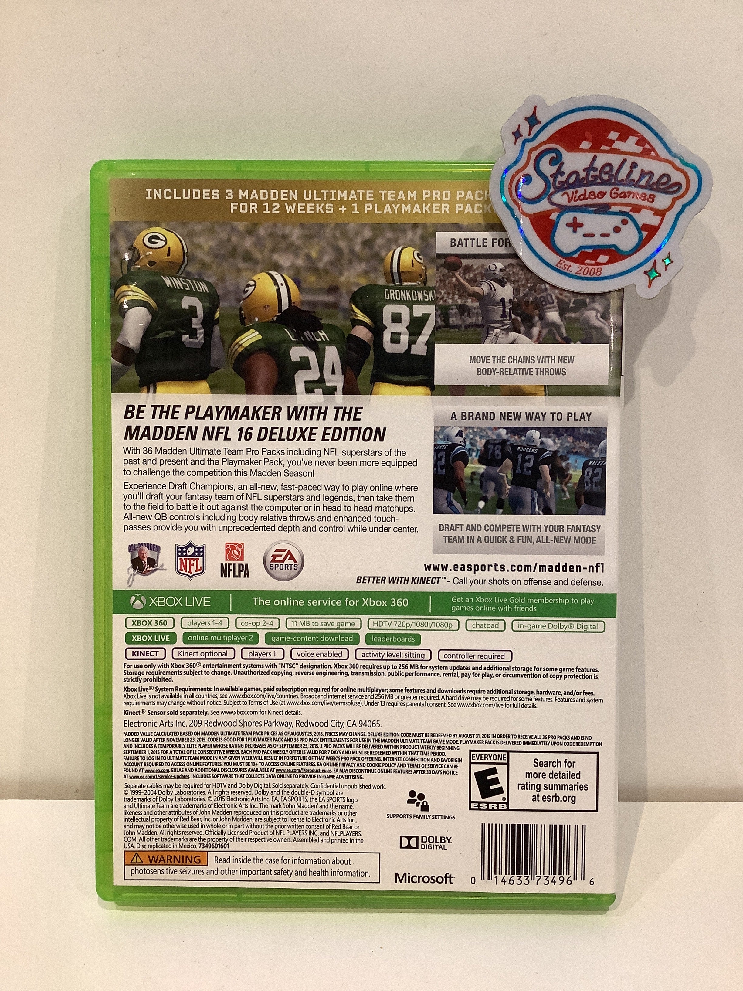 Madden NFL 16 Deluxe Edition - Xbox 360 - Image 2