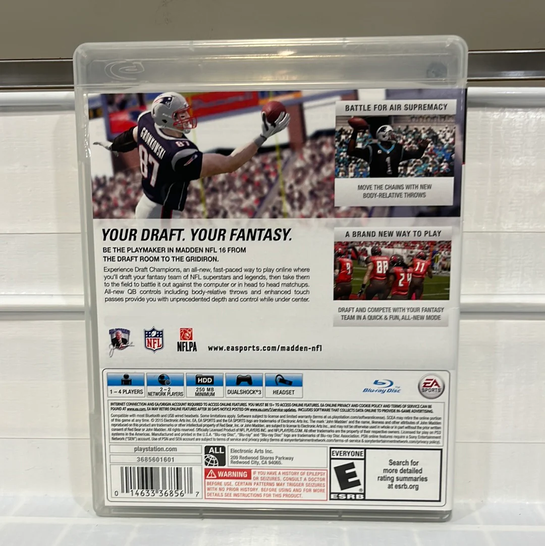 Madden NFL 16 - Playstation 3 - Image 2