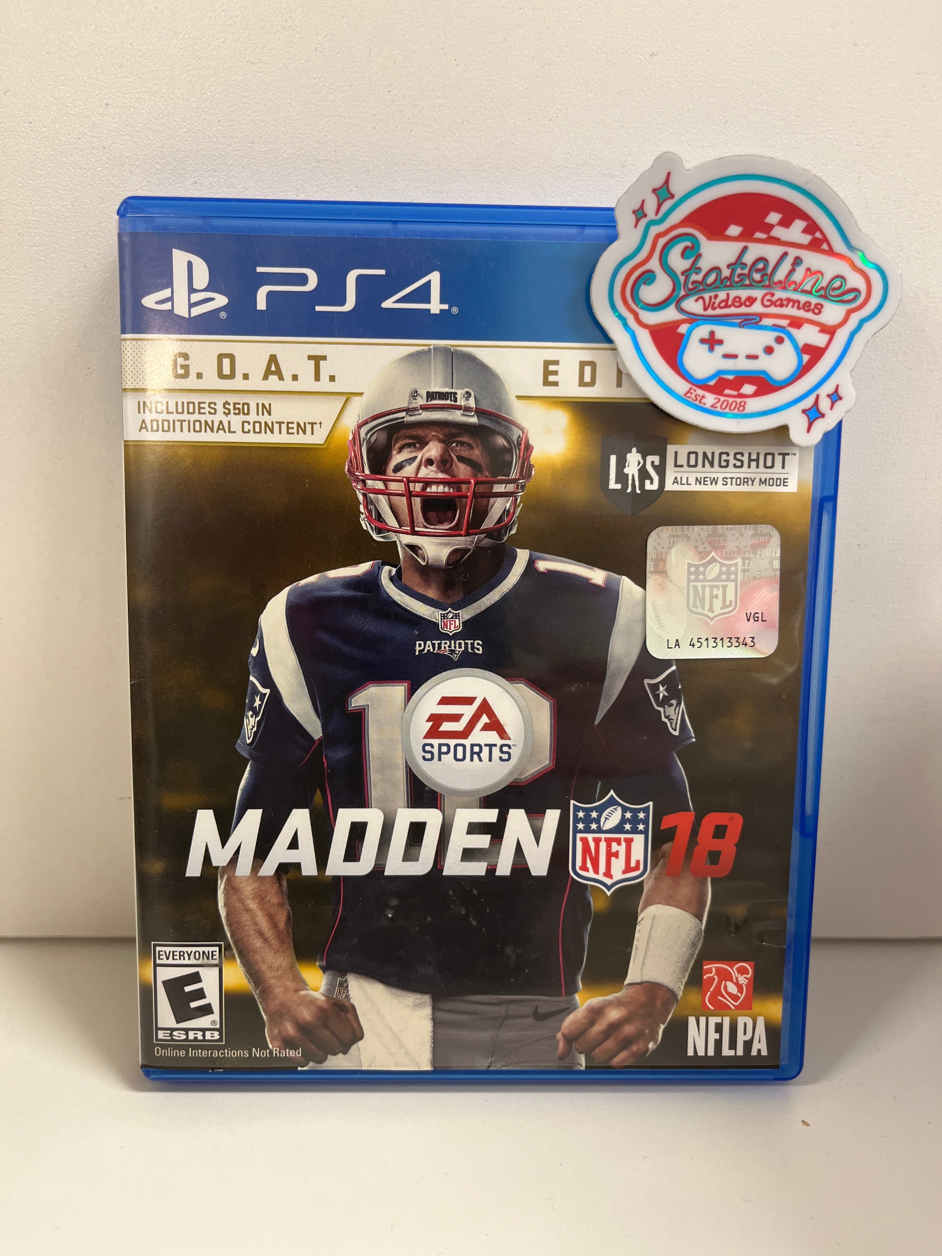 Madden NFL 18 GOAT Edition - Playstation 4